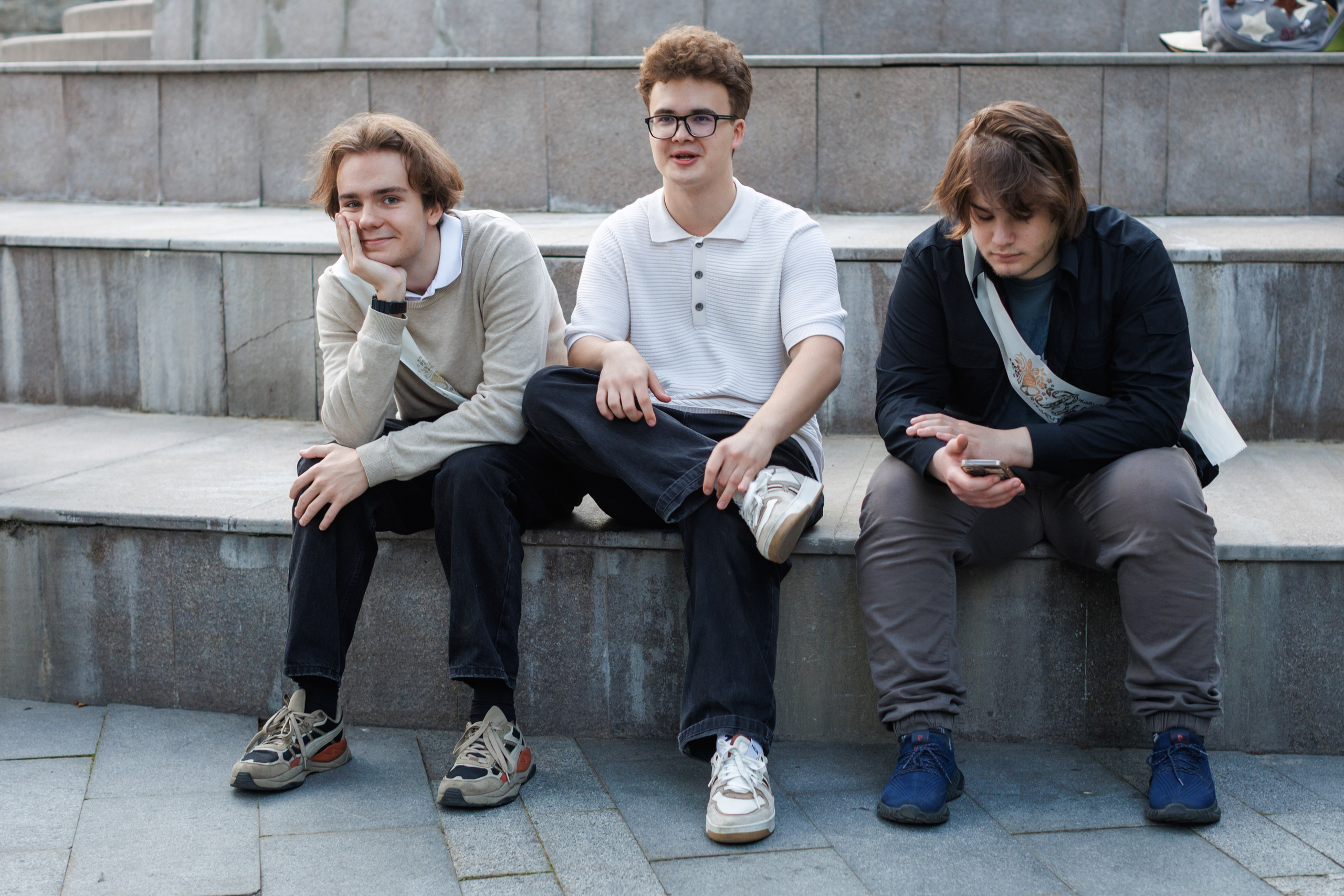 11 класс / Выпускной / ГБОУ № 1503 / г. Москва. Детский и семейный фотограф Мария Киселёва. Москва