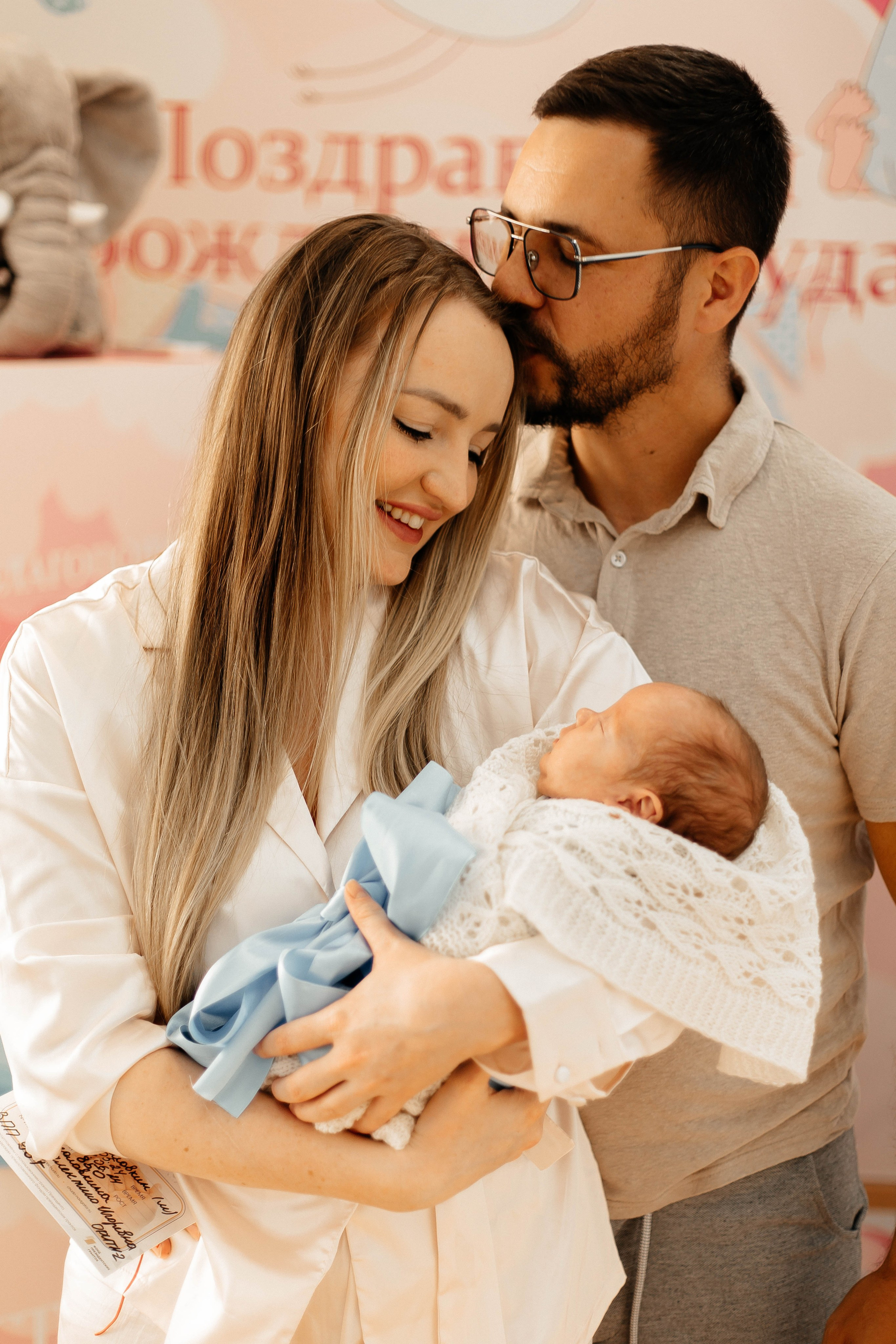 Выписка из роддома. Фотограф Алина Галатова в Краснодаре