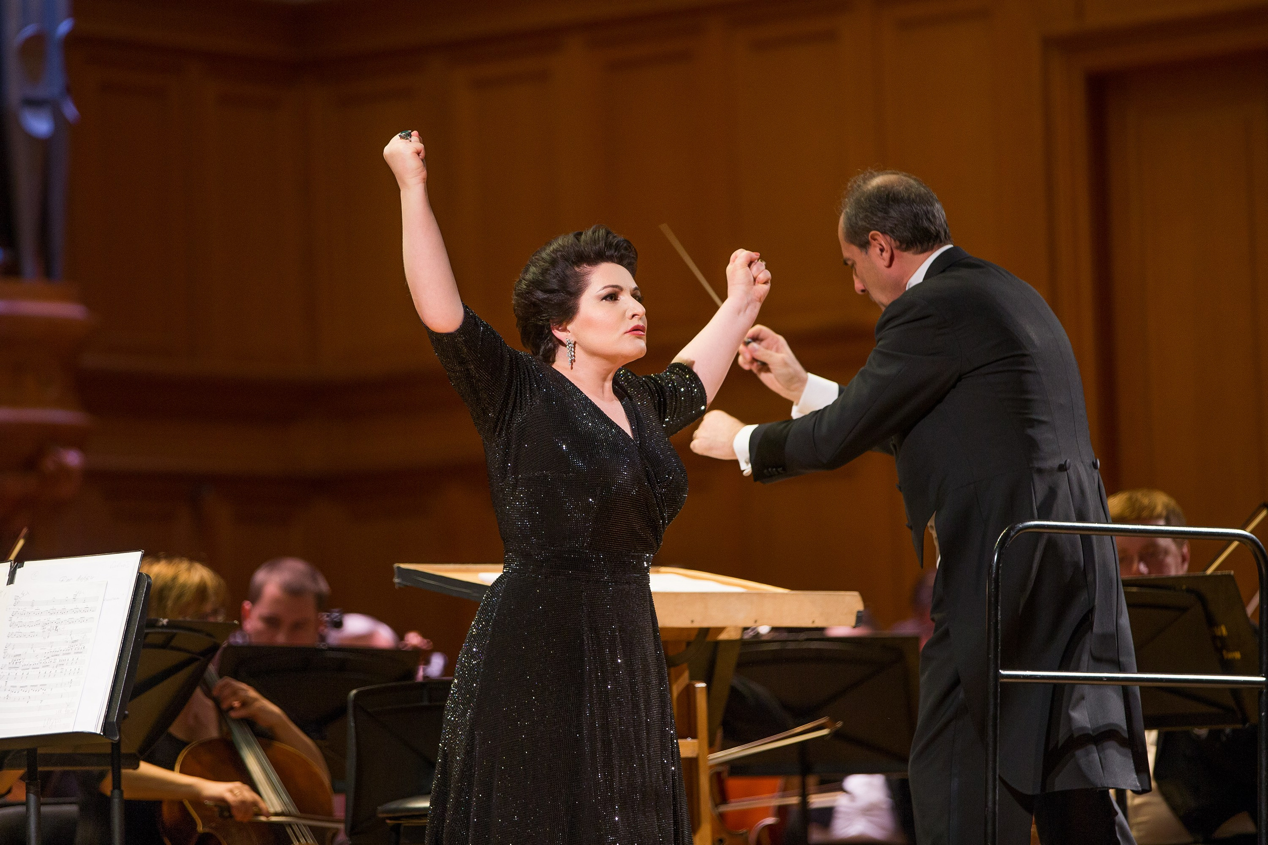 Хибла Герзмава и Хосе Кура. Консерватория. Главная