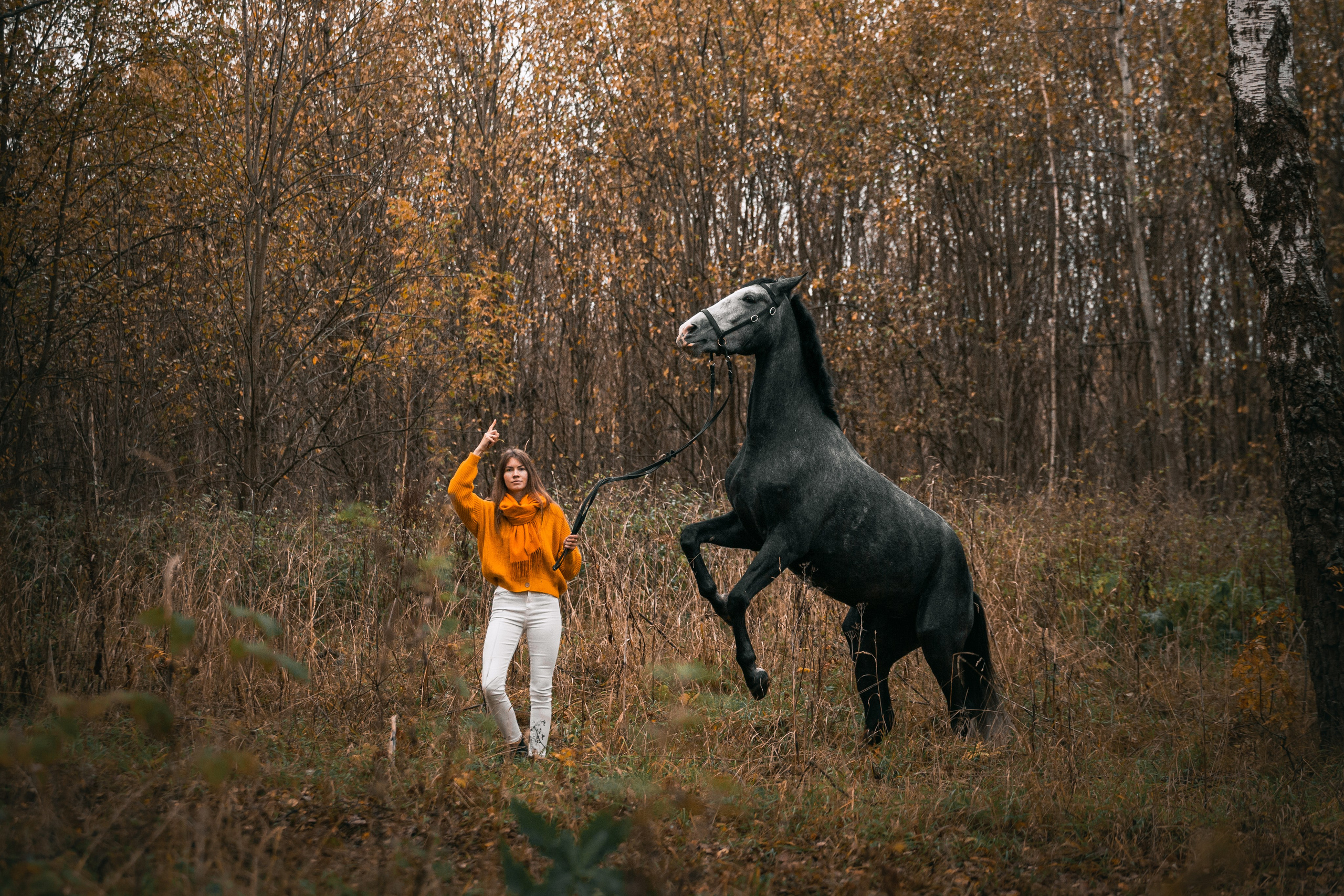 Аня и Джози. Фотограф-анималист Татьяна Степанова