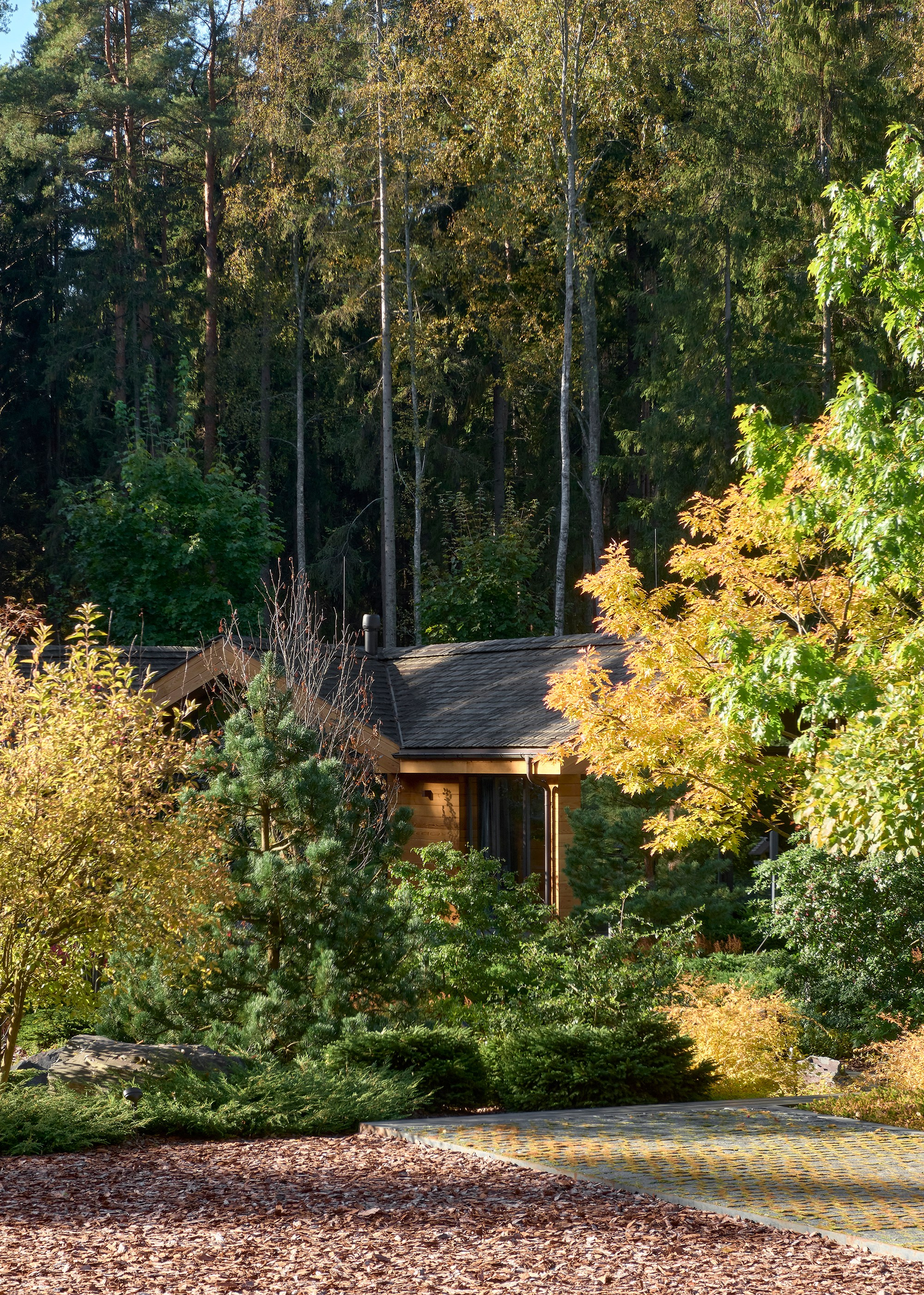 Усадьба Хрустальное: фотосъемка частного сада Валерия Федотова в Репино для L.BURO. Фотограф Наталья Соловьева | interioto