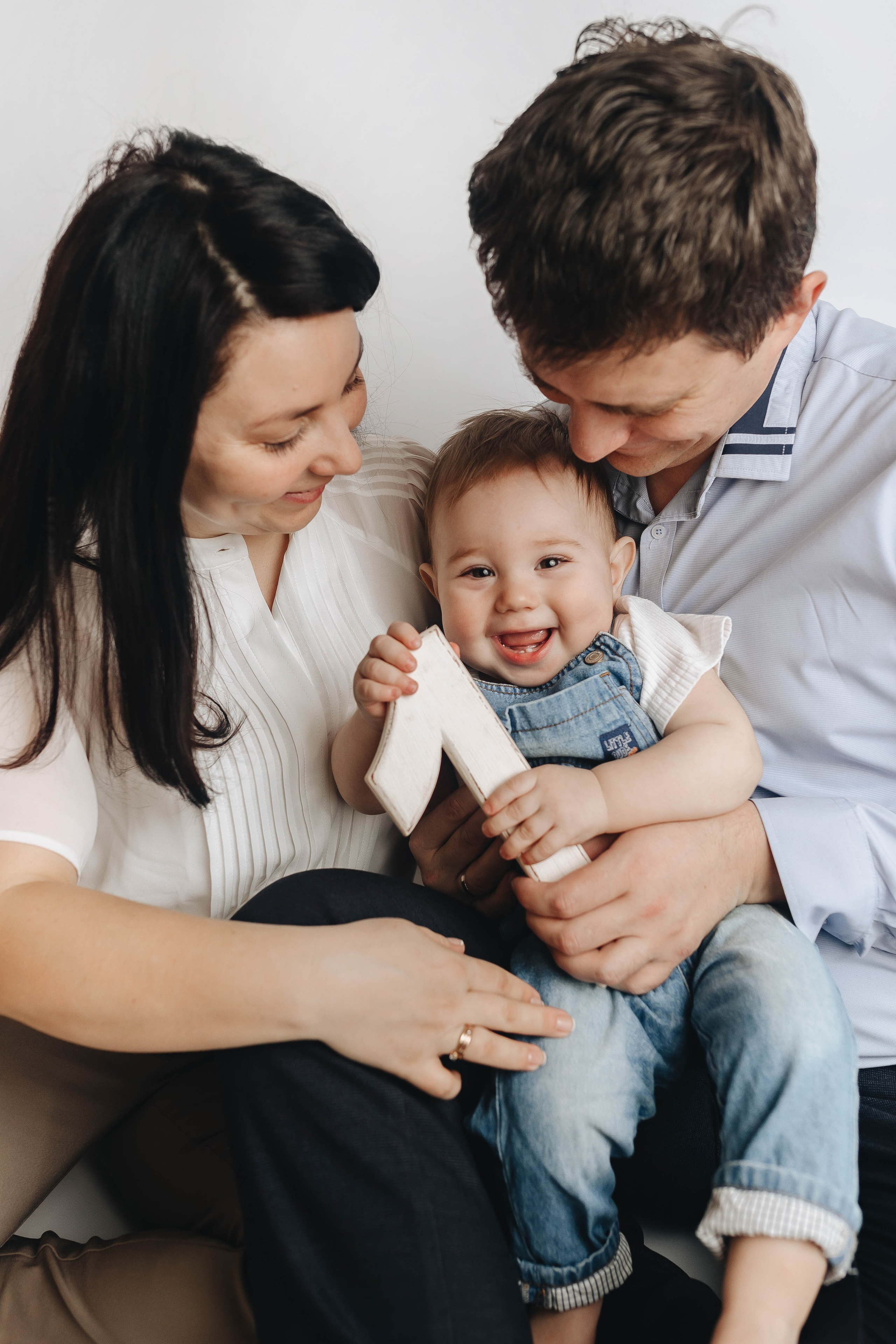 Семейные фото на годиках. Фотограф новорожденных Серпухов, Протвино, Москва I Марина Бурмистрова