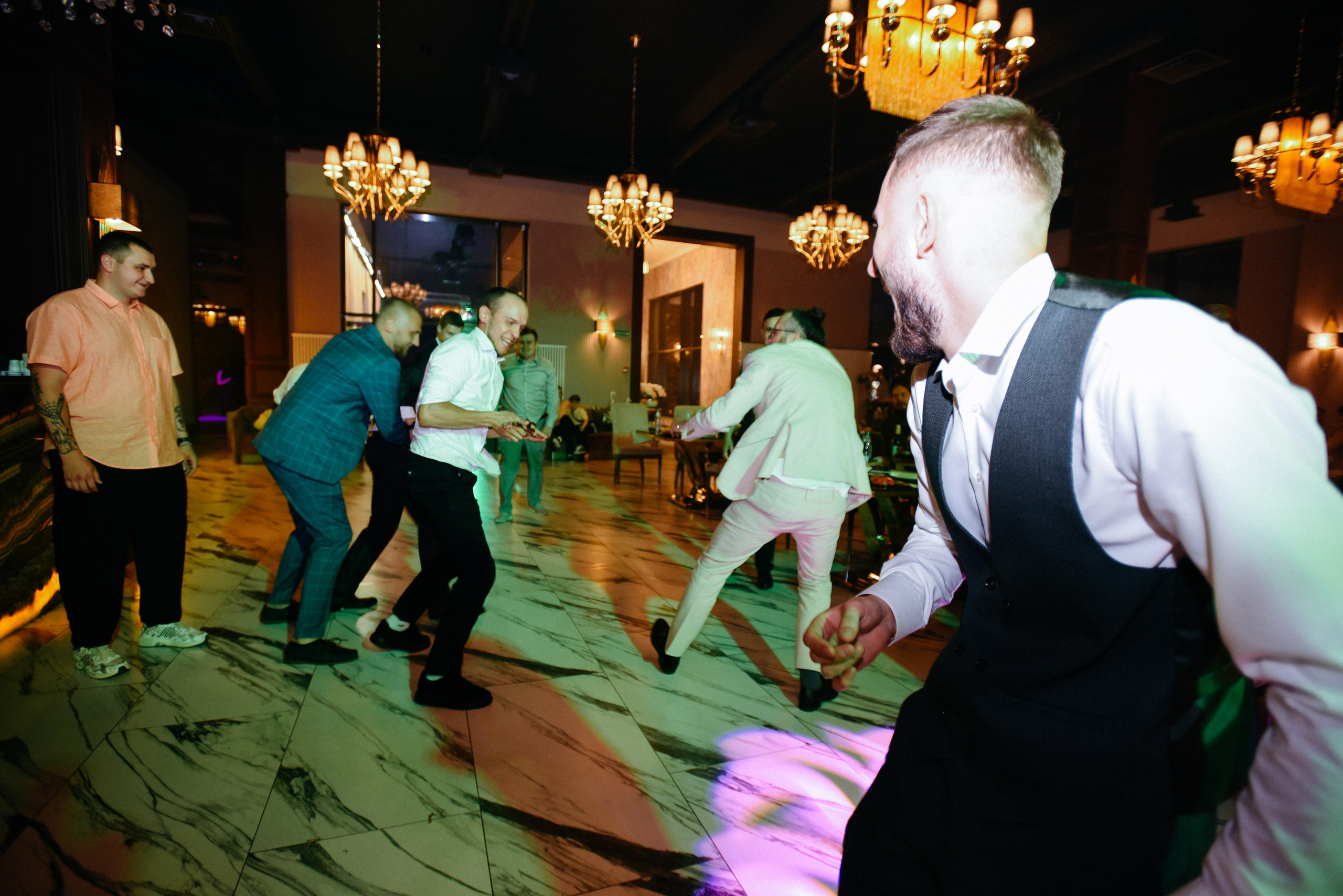 Виктор и Ангелина Банкет на 100 гостей Ресторан Segreto. Фотограф Лола Волна, город Москва