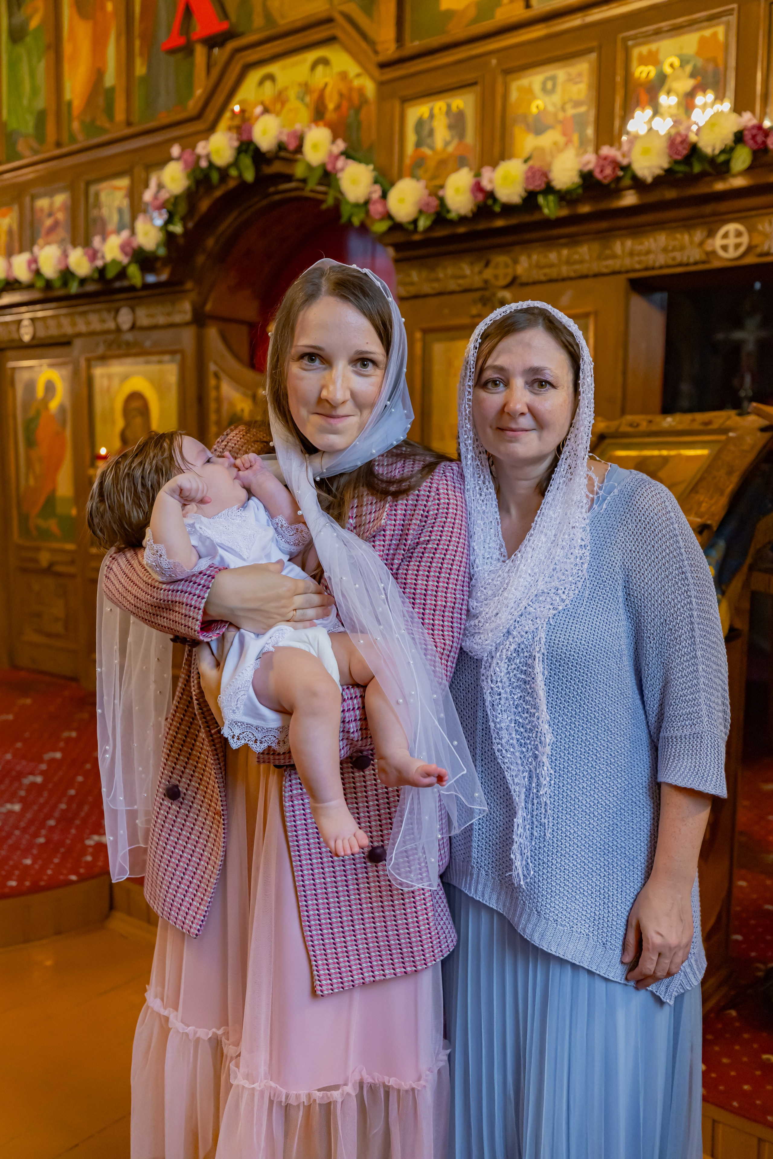 Крещение Полины «Храм святителя Филарета». Детский и семейный фотограф Евгения Вахнеева Москва Зеленоград