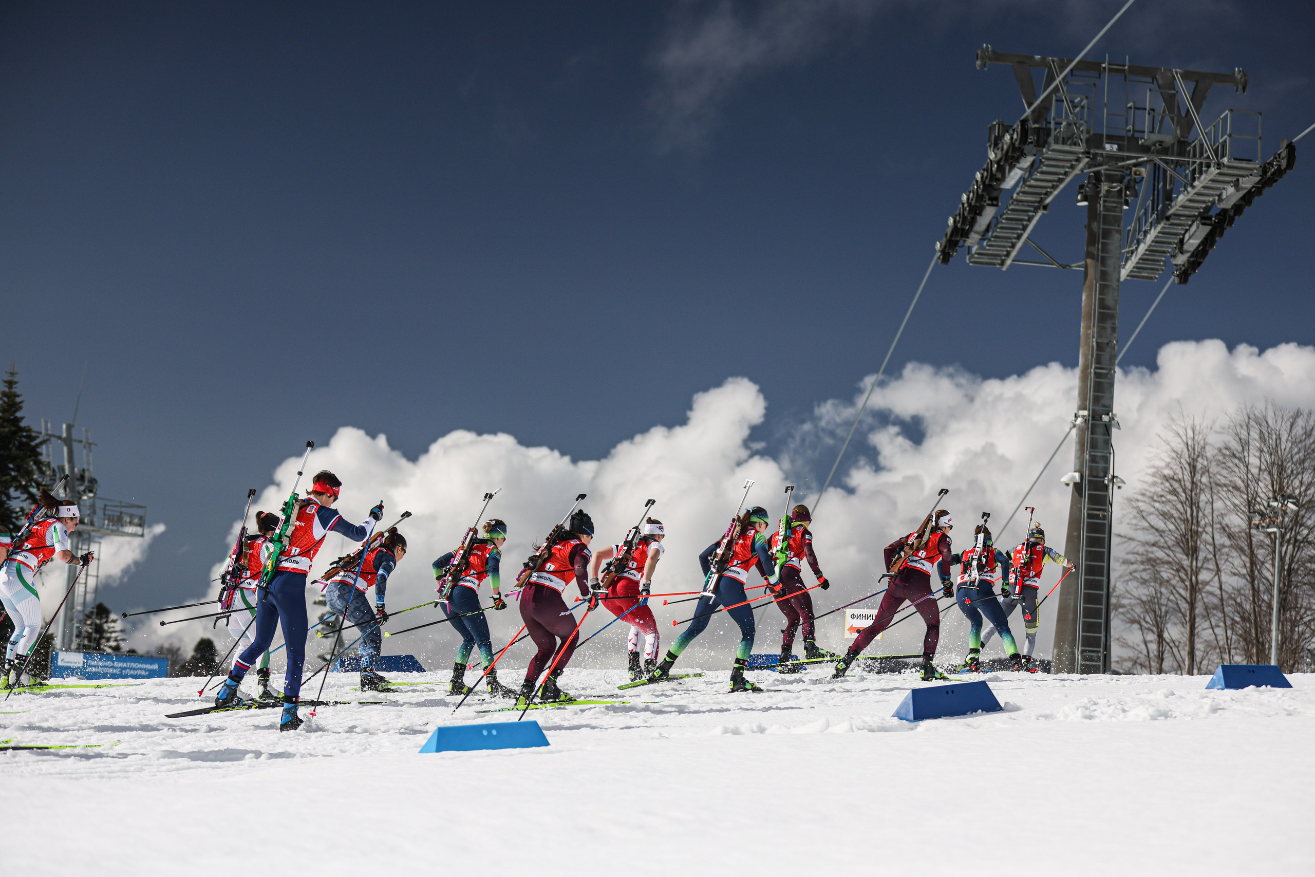 Биатлон Эстафета