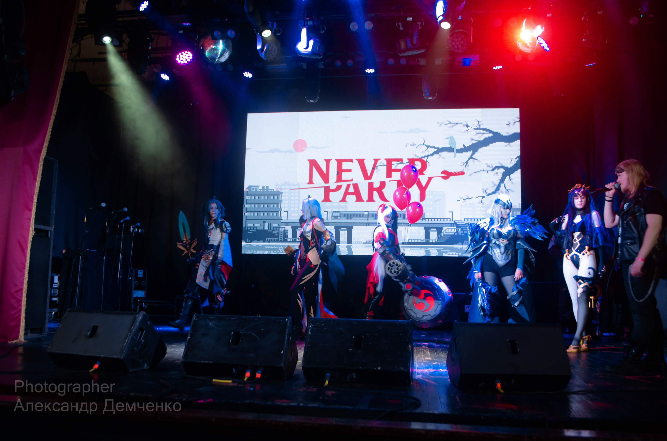 Фотосессия на фестивале косплея Never Party 3.0 в Москва