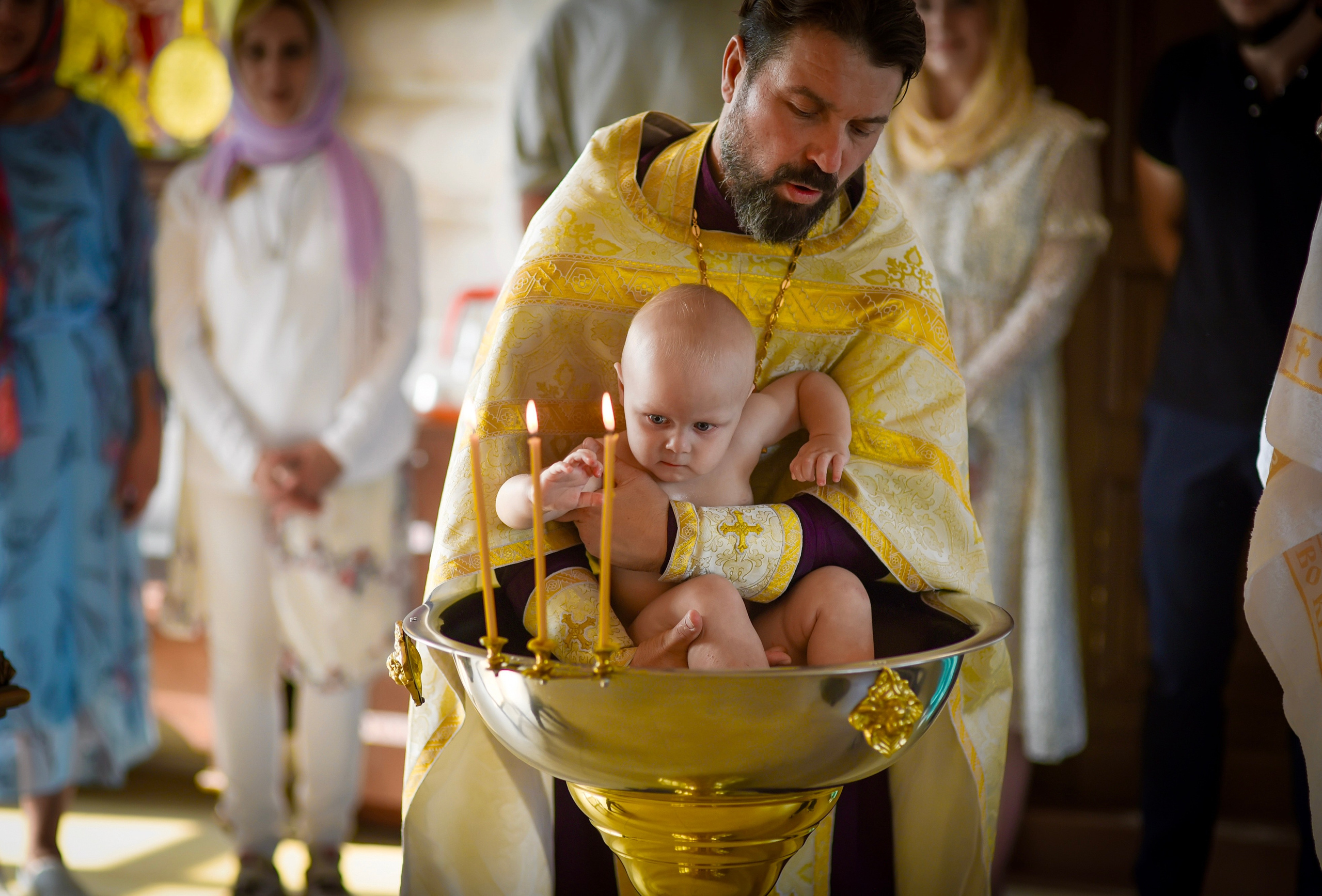 Крещение. Фотограф в Санкт-Петербурге