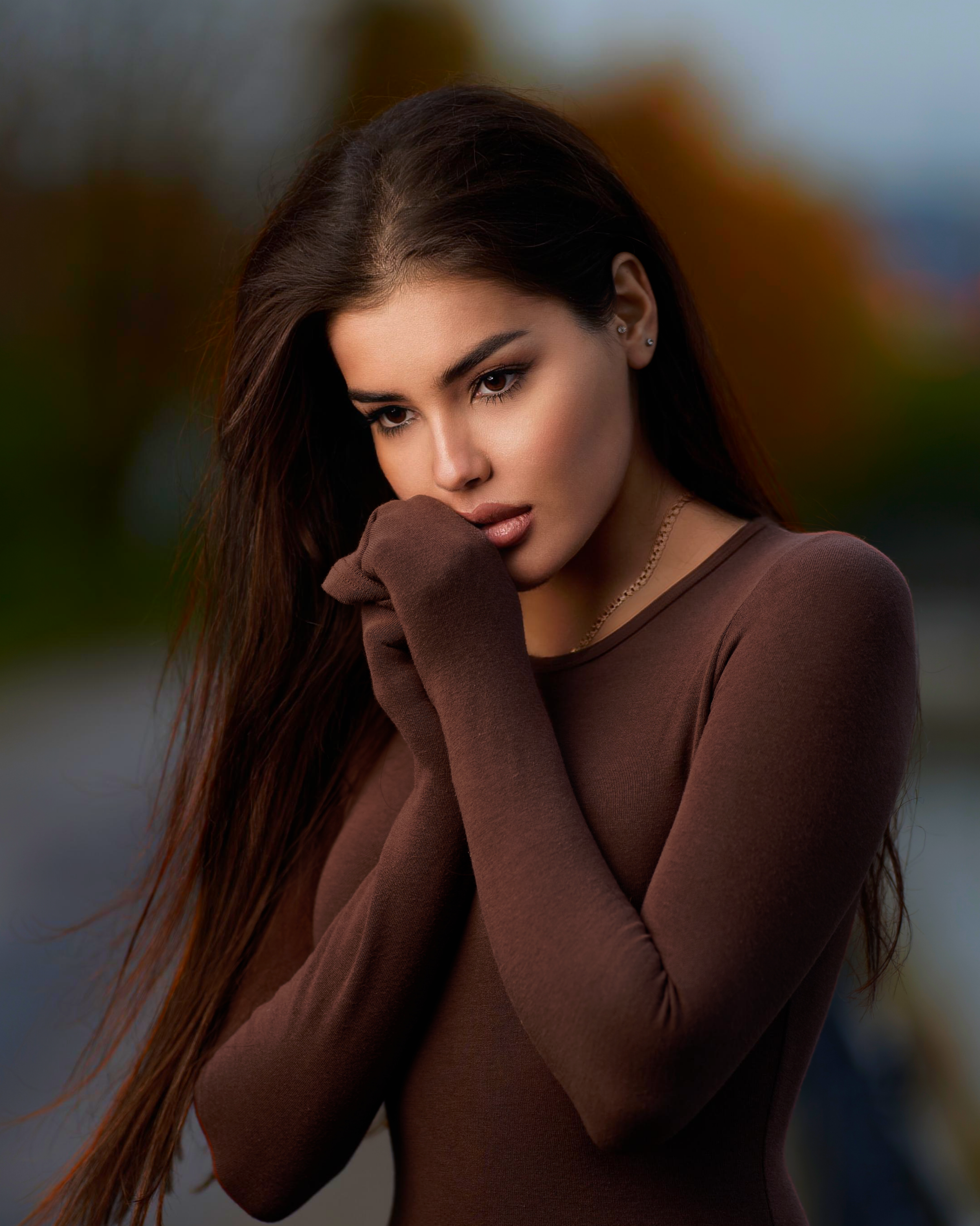 Shanna is in the frame. Photographer in Moscow Sergey Churnosov