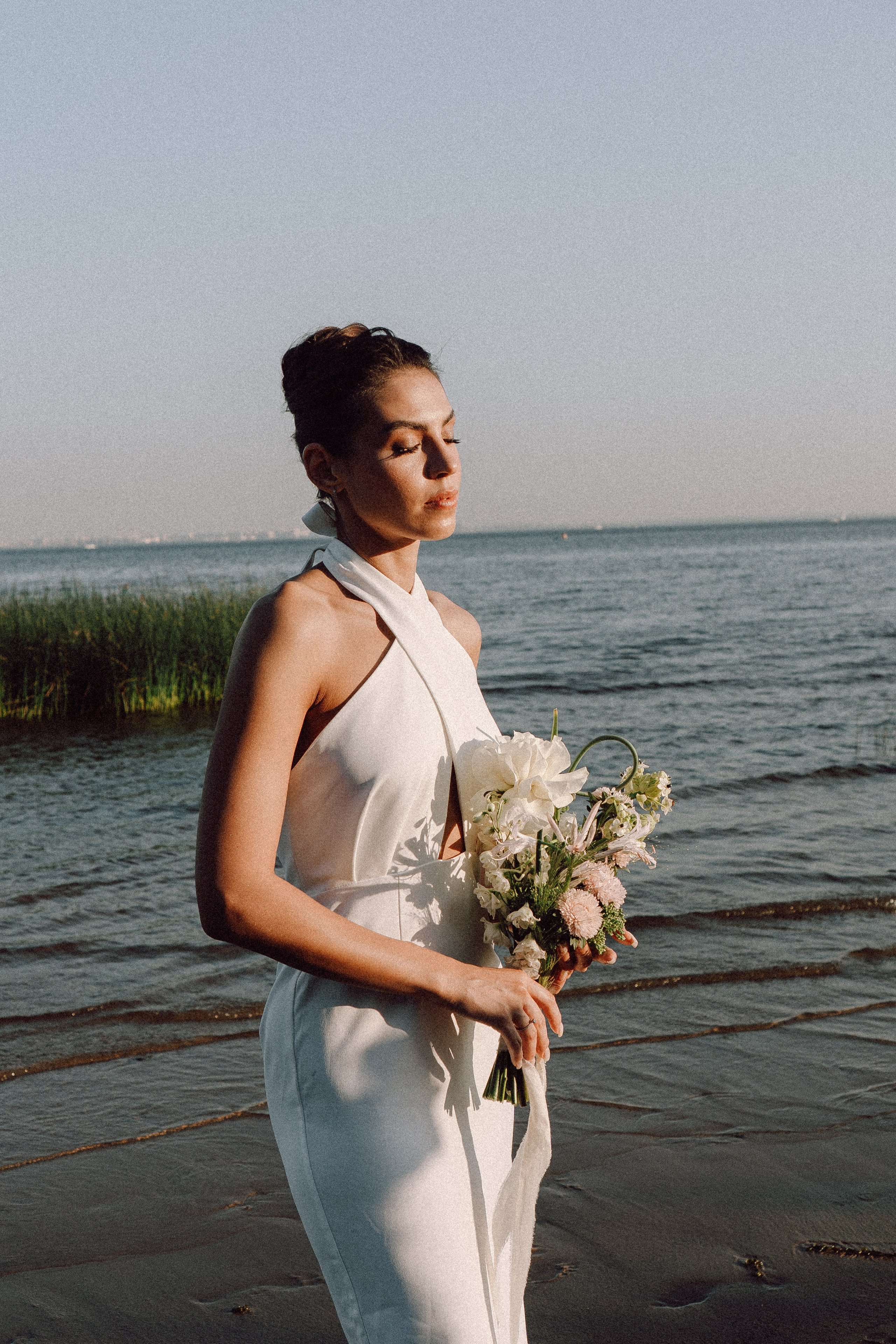 СВАДЕБНАЯ ФОТОСЕССИЯ ВЫЕЗДНОЙ ЦЕРЕМОНИИ (ФИНСКИЙ ЗАЛИВ). Профессиональный фотограф, Санкт-Петербург — Виктория Богомолова