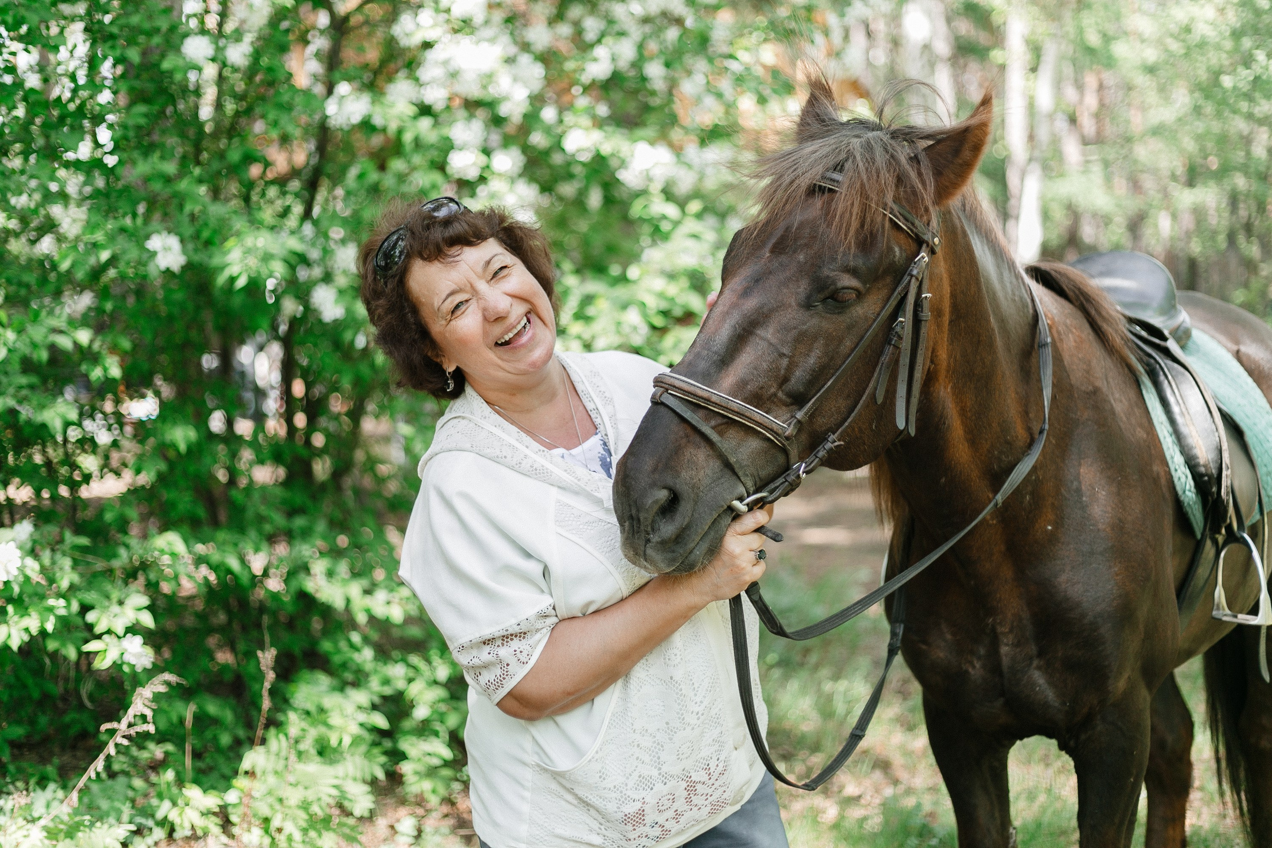 Фотосессии в Анкоре. Конные прогулки в клубе «Анкор» — Омск