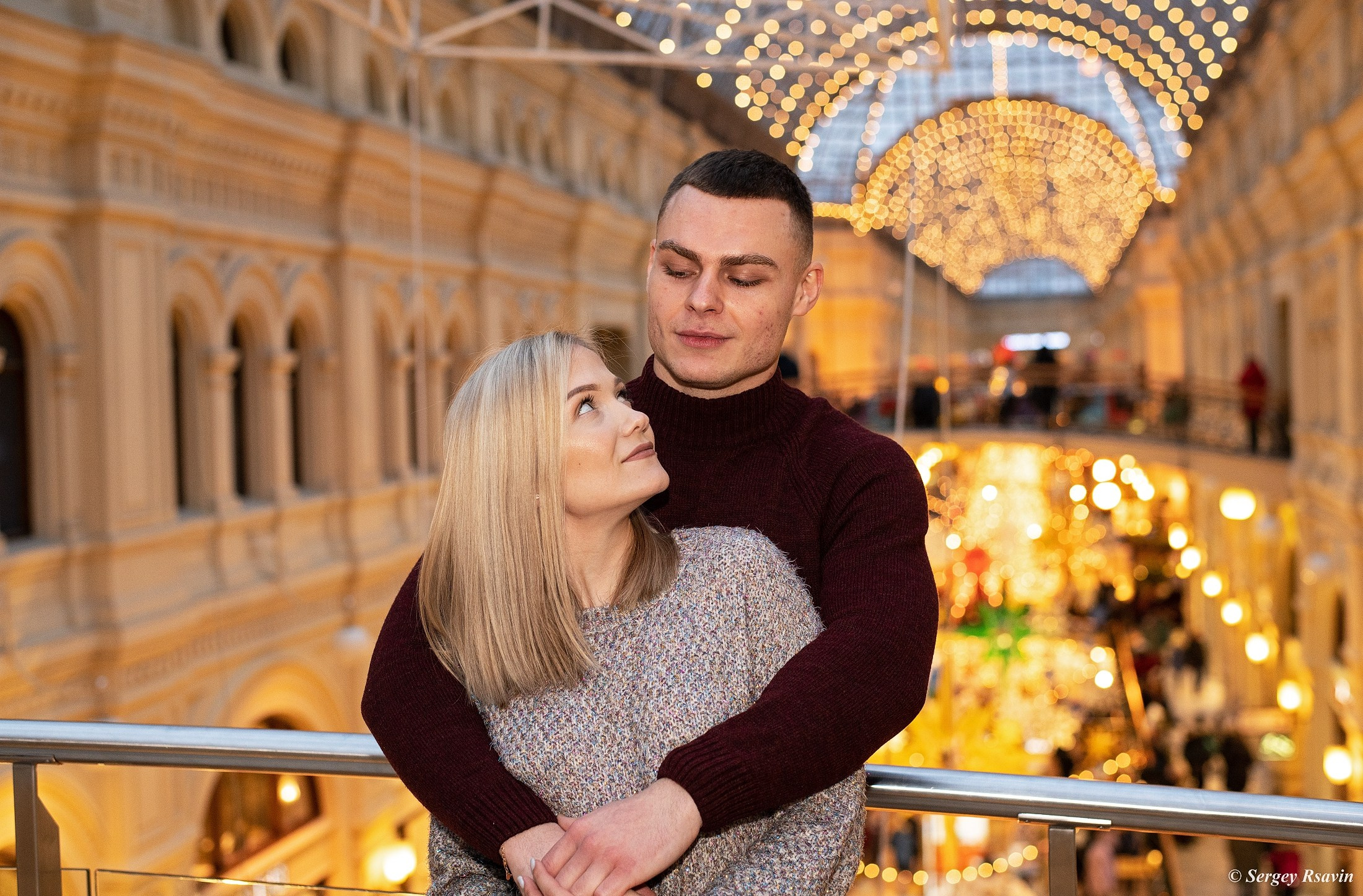 Новогодняя прогулка. Фотограф в Москве Сергей Рсавин