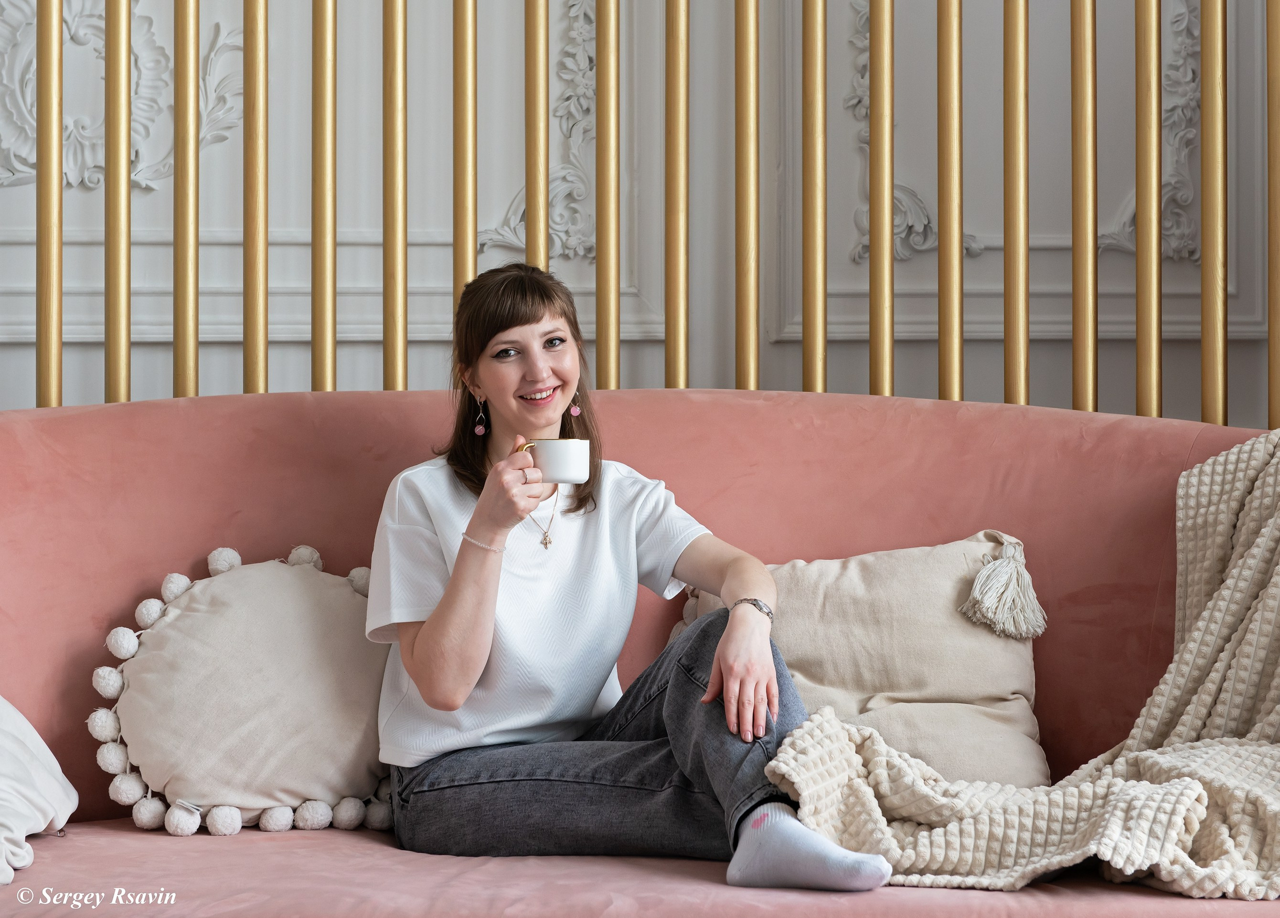 В интерьерной студии. Фотограф в Москве Сергей Рсавин