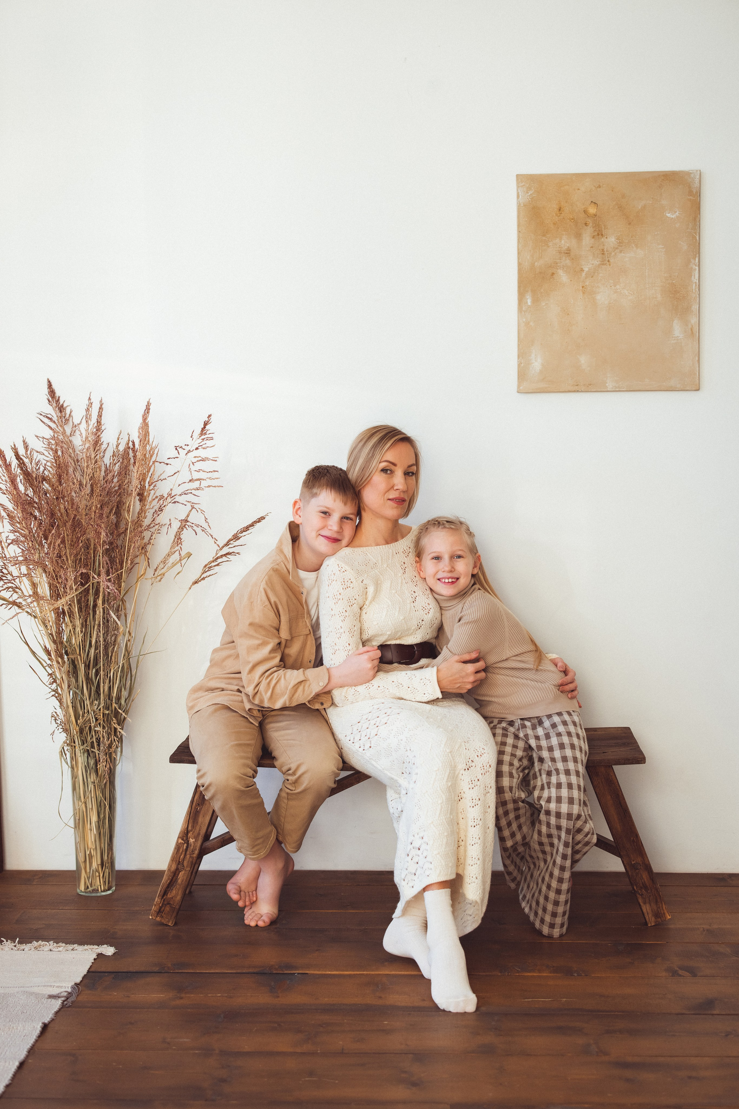 Семейная фотосессия в фотостудии «Mestone». Семейный и детский фотограф в Краснодаре Анна Трашкова