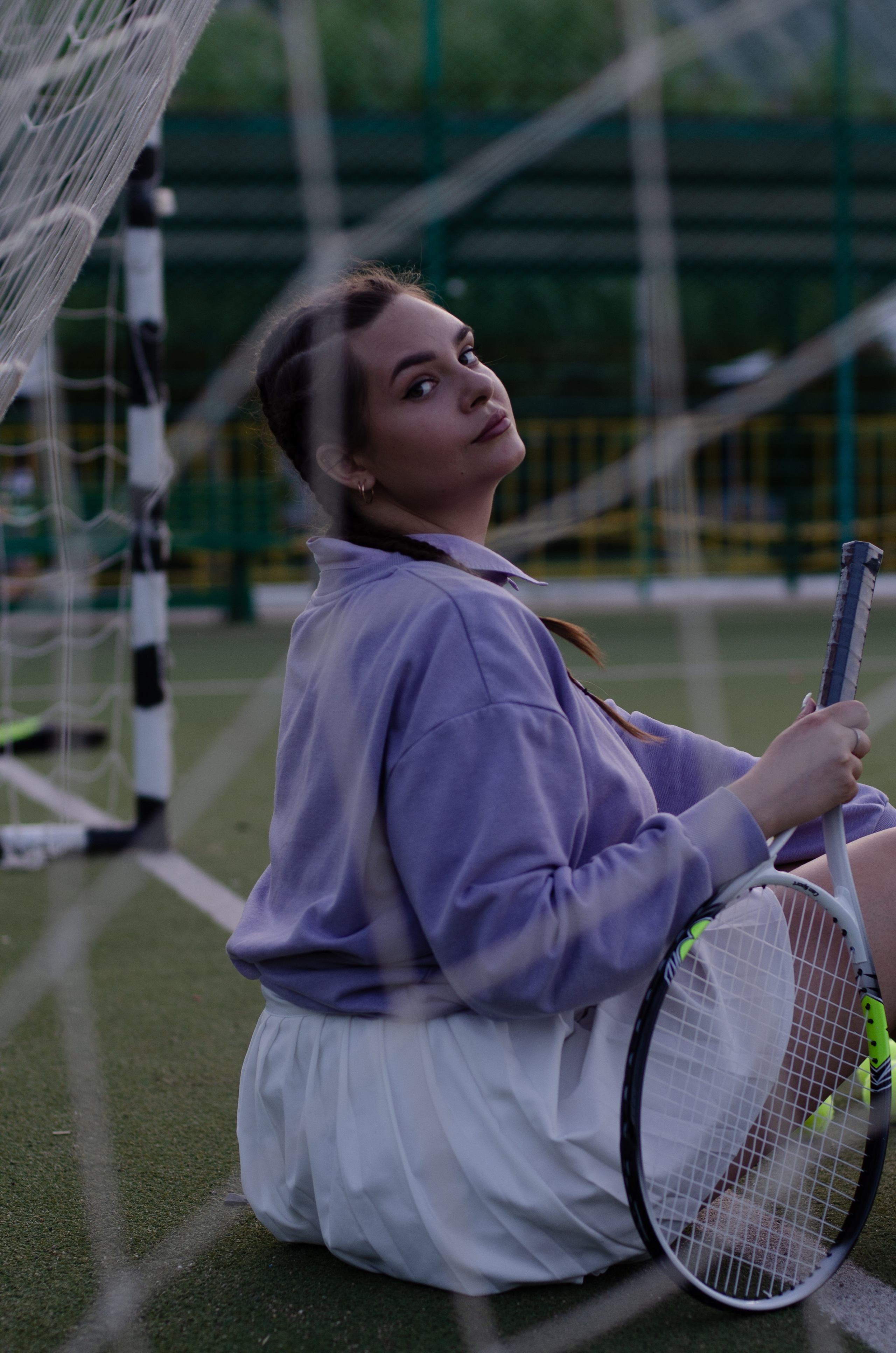 Александра, теннис. Фотограф Челябинск Ирина Ермоленко