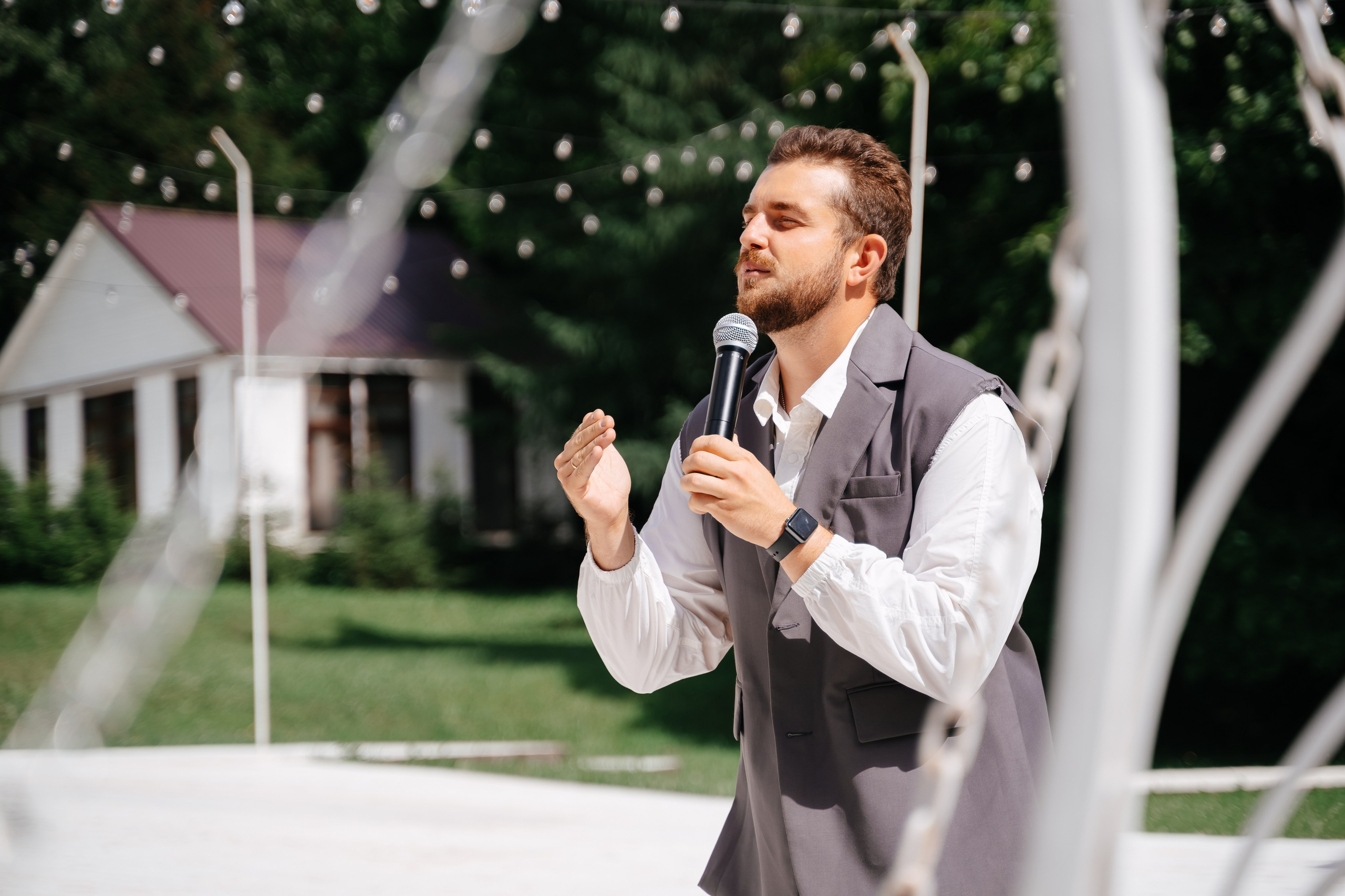 Свадьба загородом в Москве