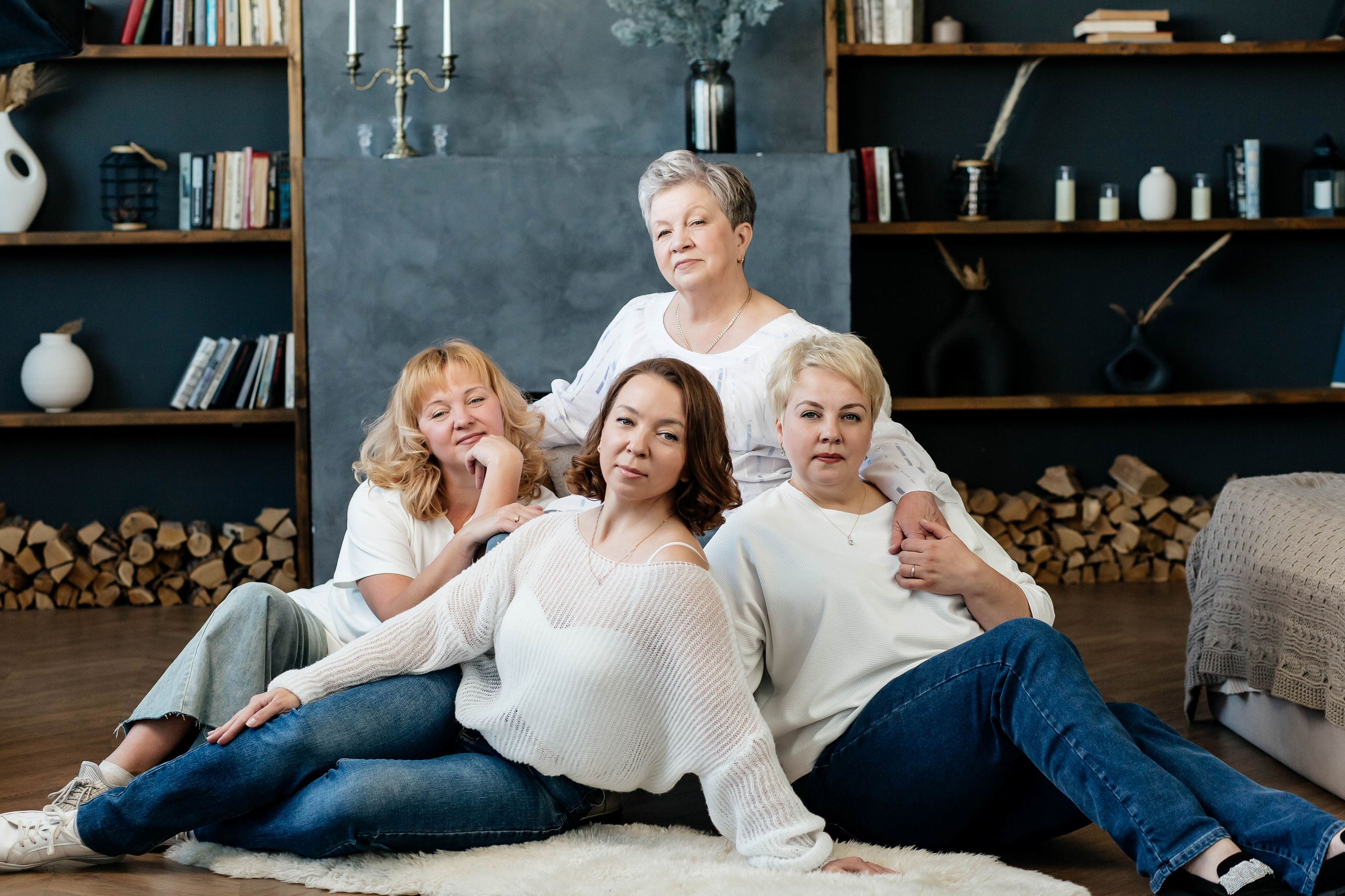 Семейная фотосессия Любовь и дочки. Женский фотограф в Оренбурге Ирина Заводчикова