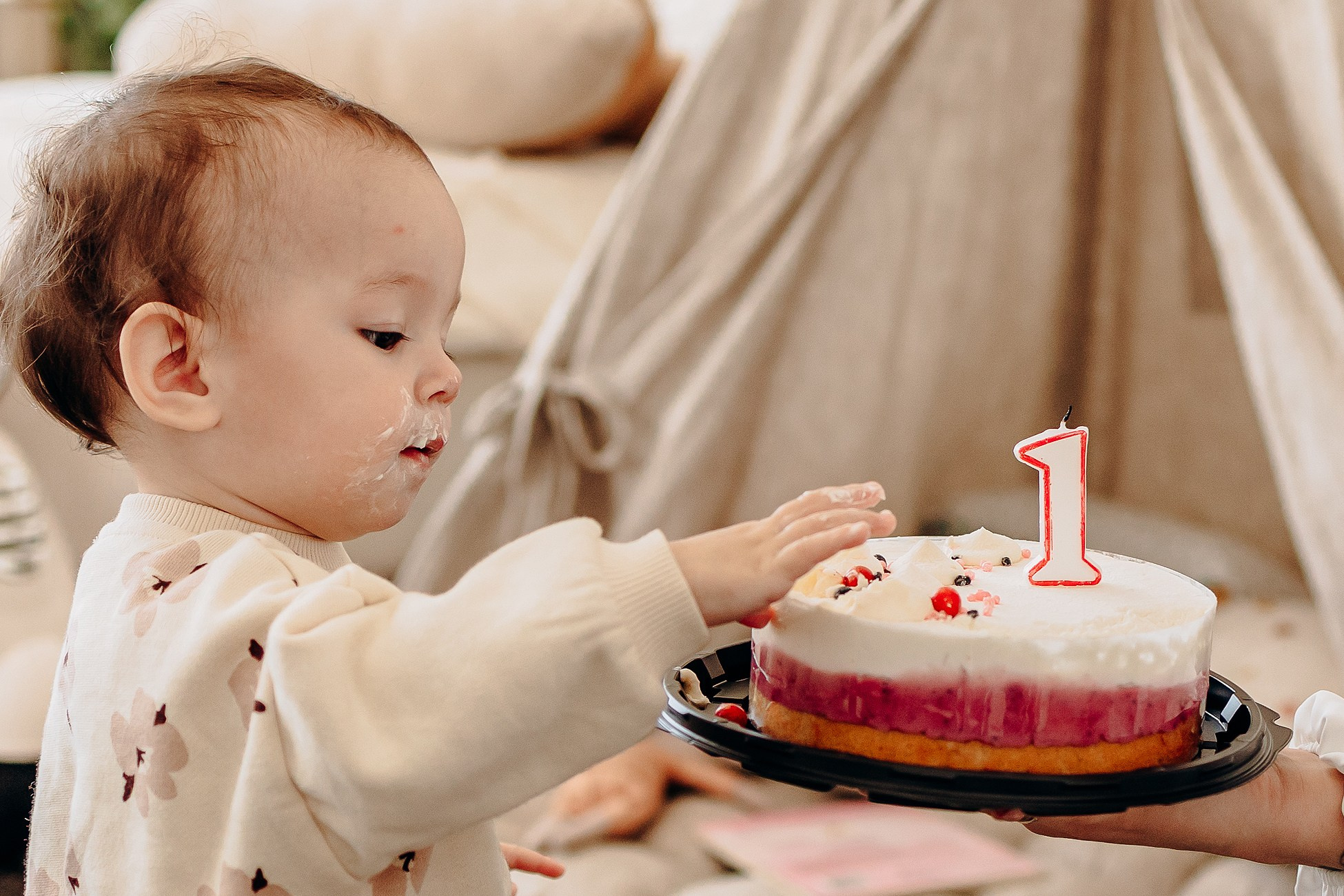 Аминочке годик. Семейный фотограф в Пензе Мария Левина