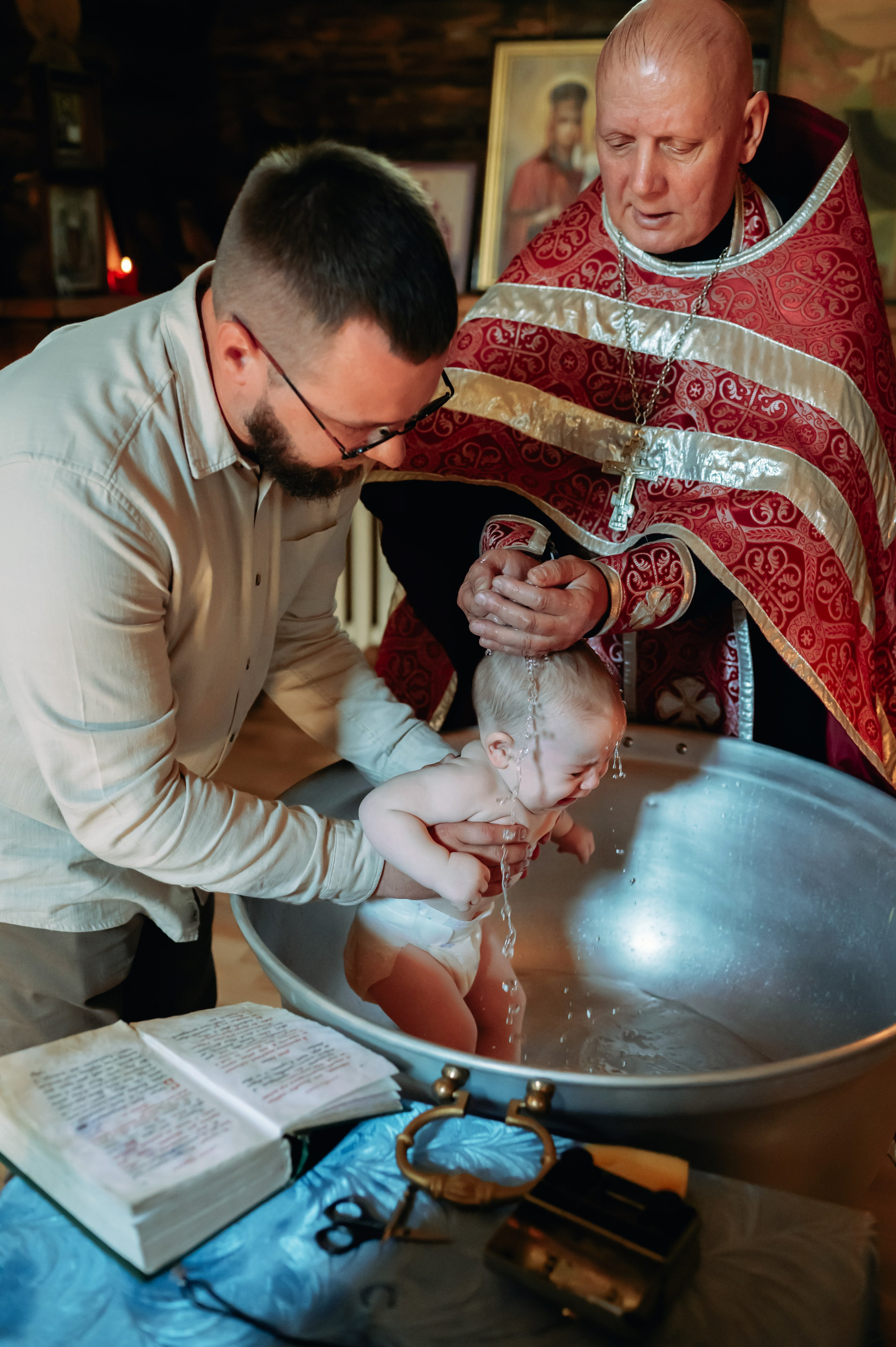 Фотосессия крещения детей. Фотограф в Кирове Инна Софронова