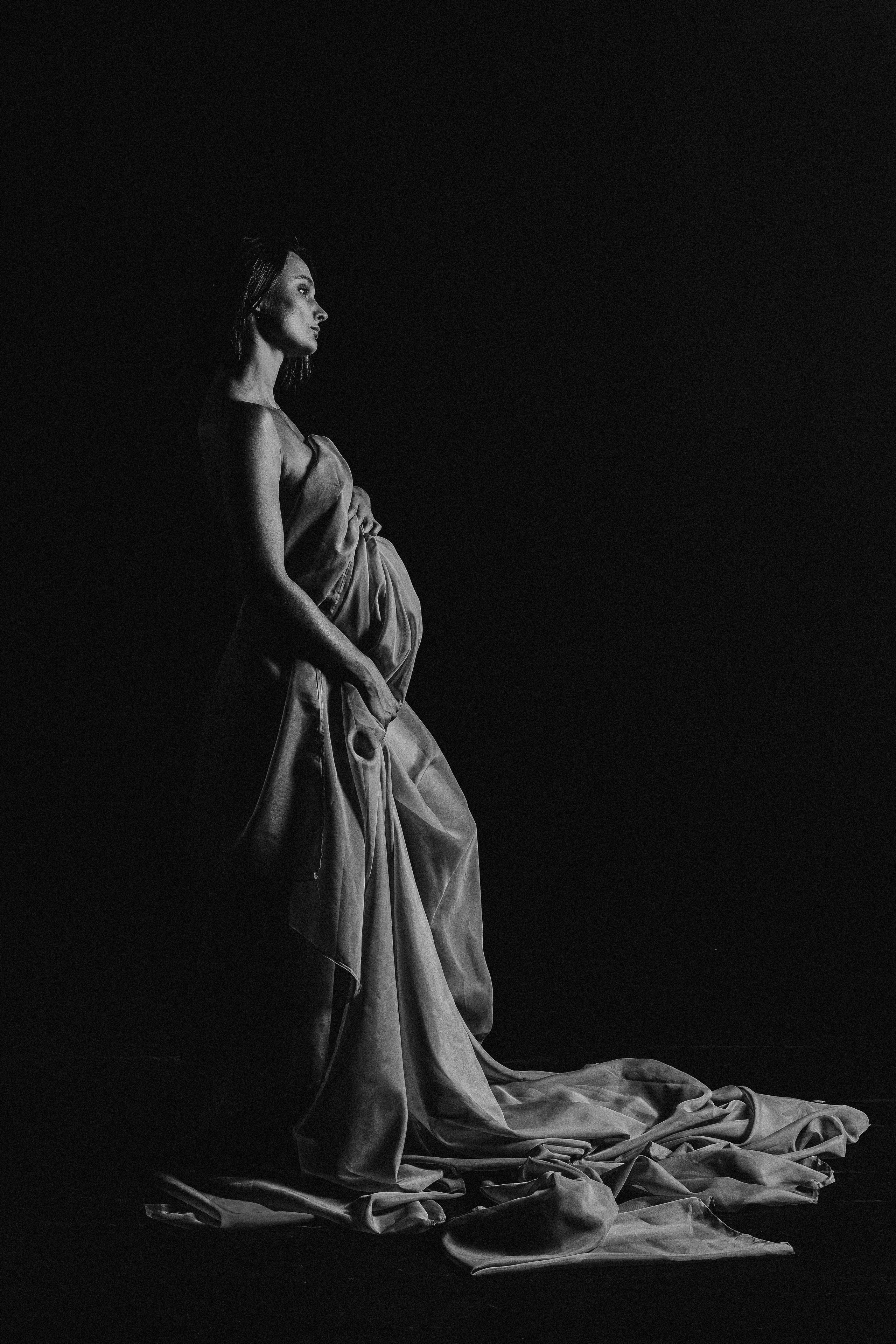 Беременность (минимализм). Фотограф Шунова Саша