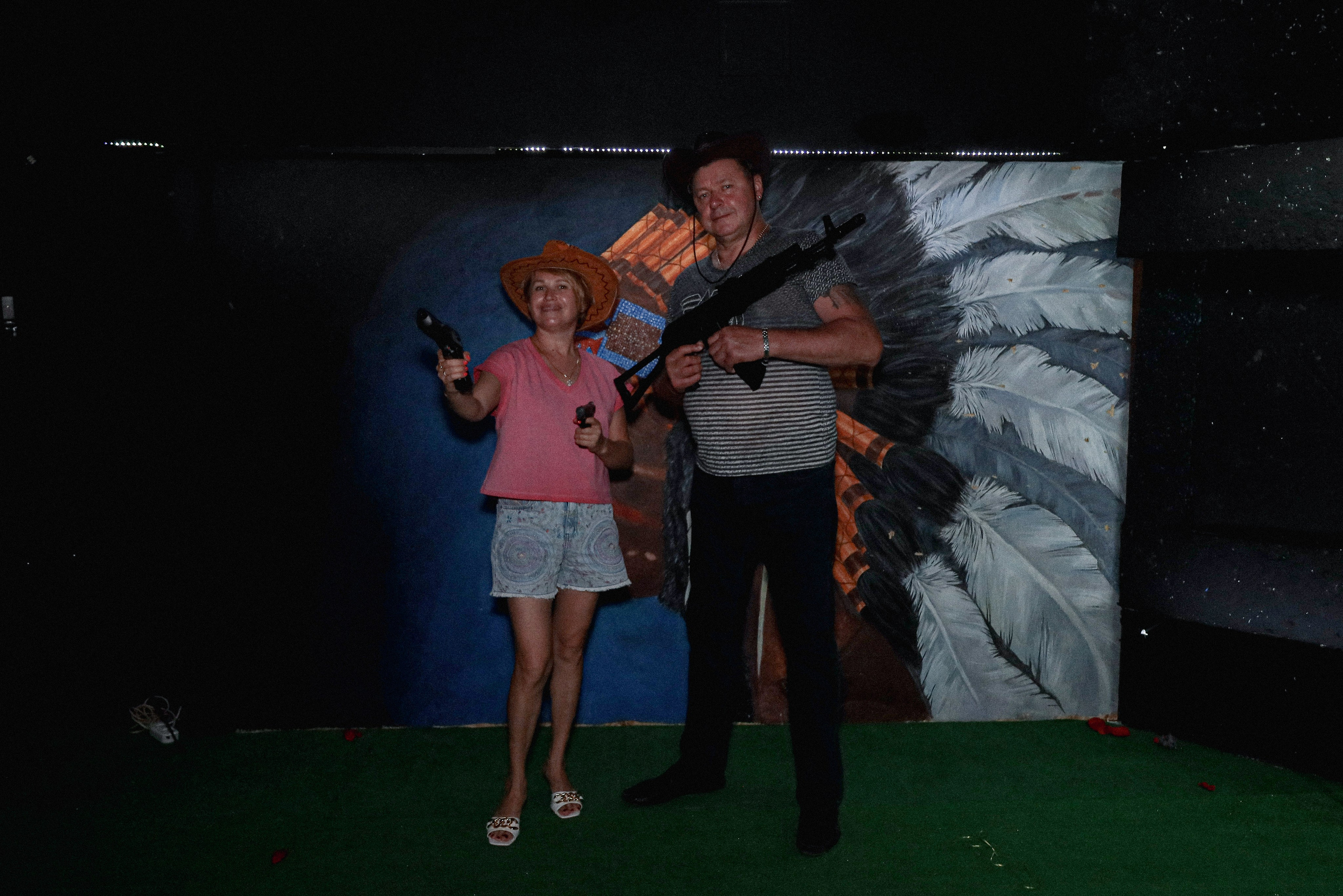 День рождение в стрелковом клубе. Фотограф Надршина Лилия