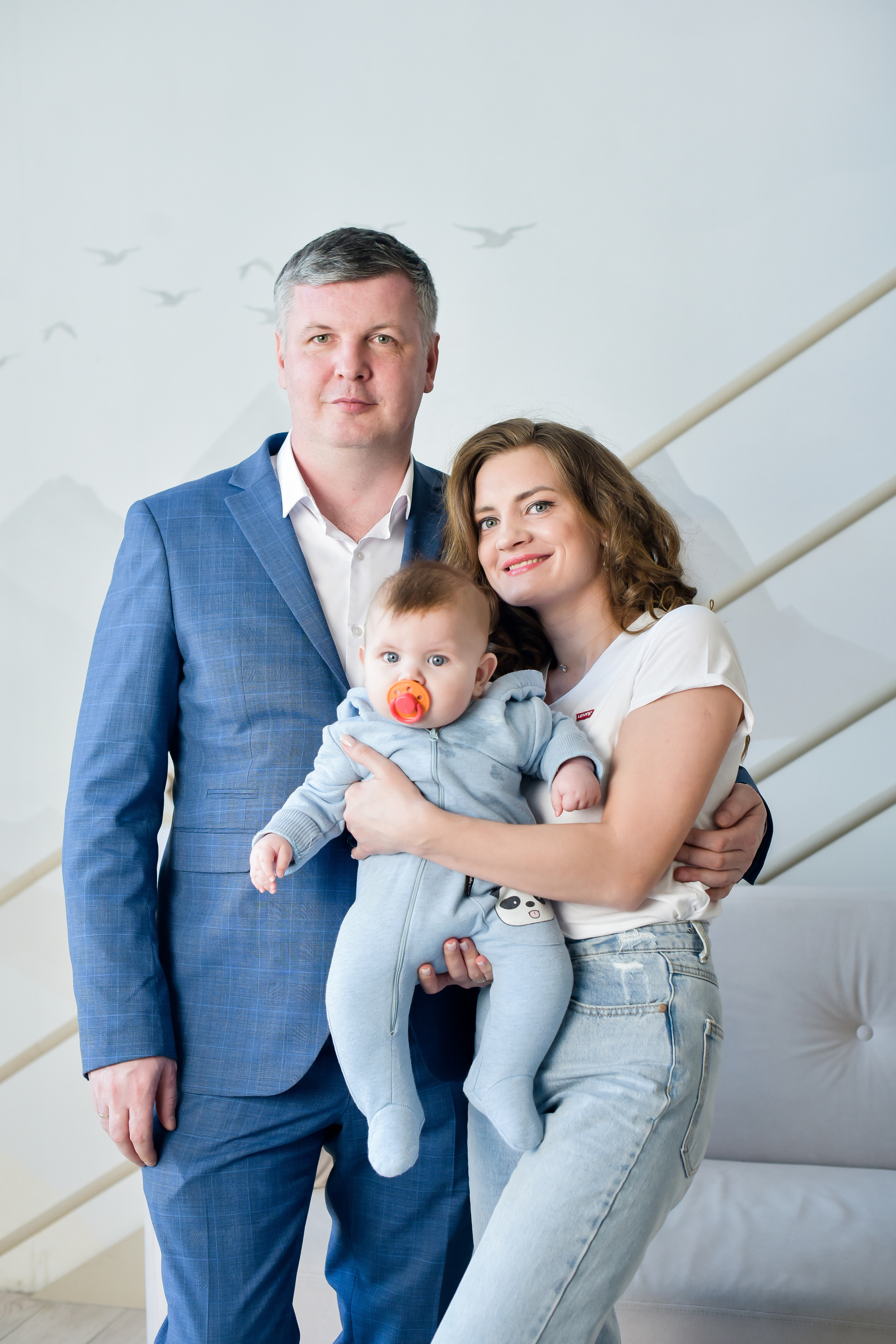 Анжелика и Миша. Полгодика карапузу. Фотограф для бизнесконтента, репортажей и семейного альбома в Москве