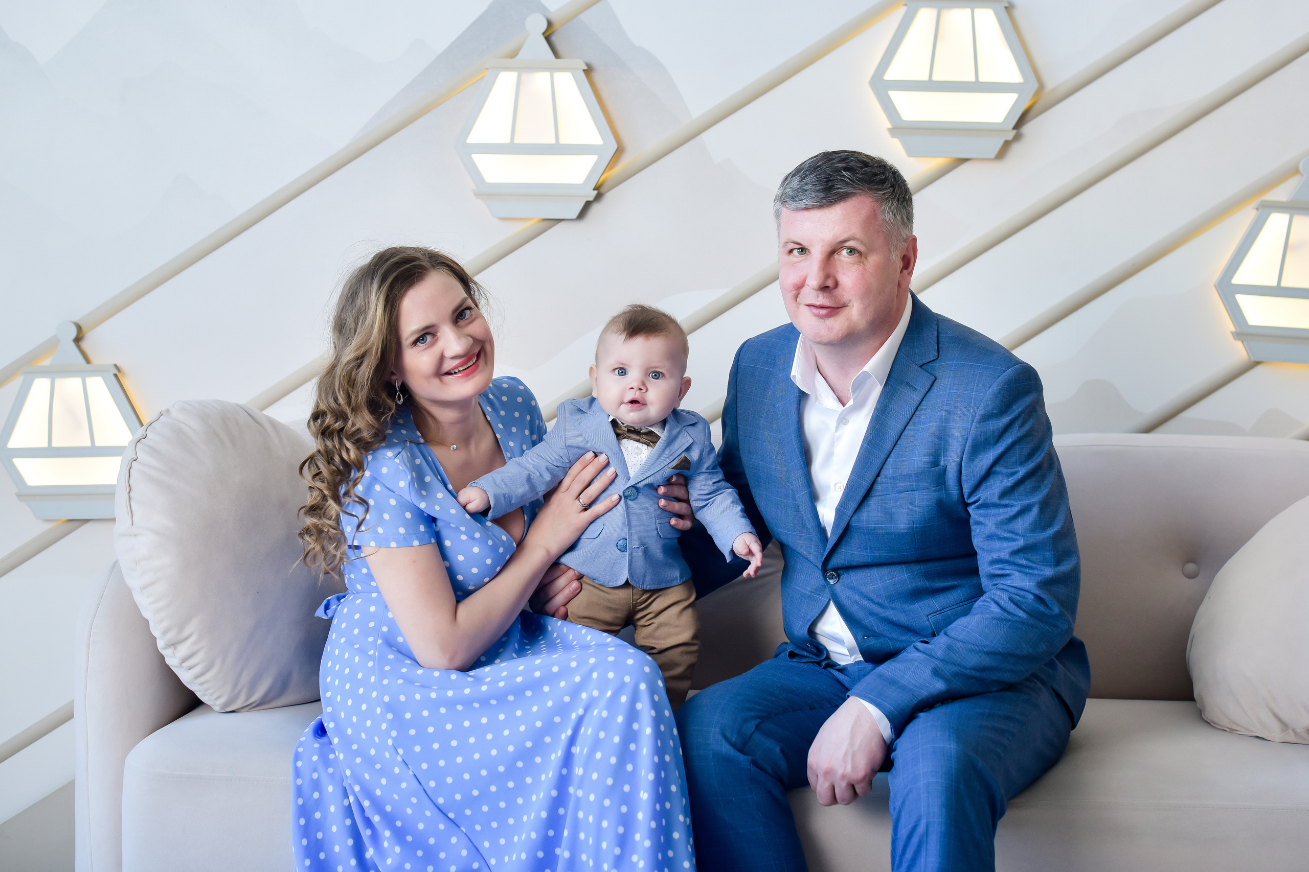 Анжелика и Миша. Полгодика карапузу. Фотограф для бизнесконтента, репортажей и семейного альбома в Москве