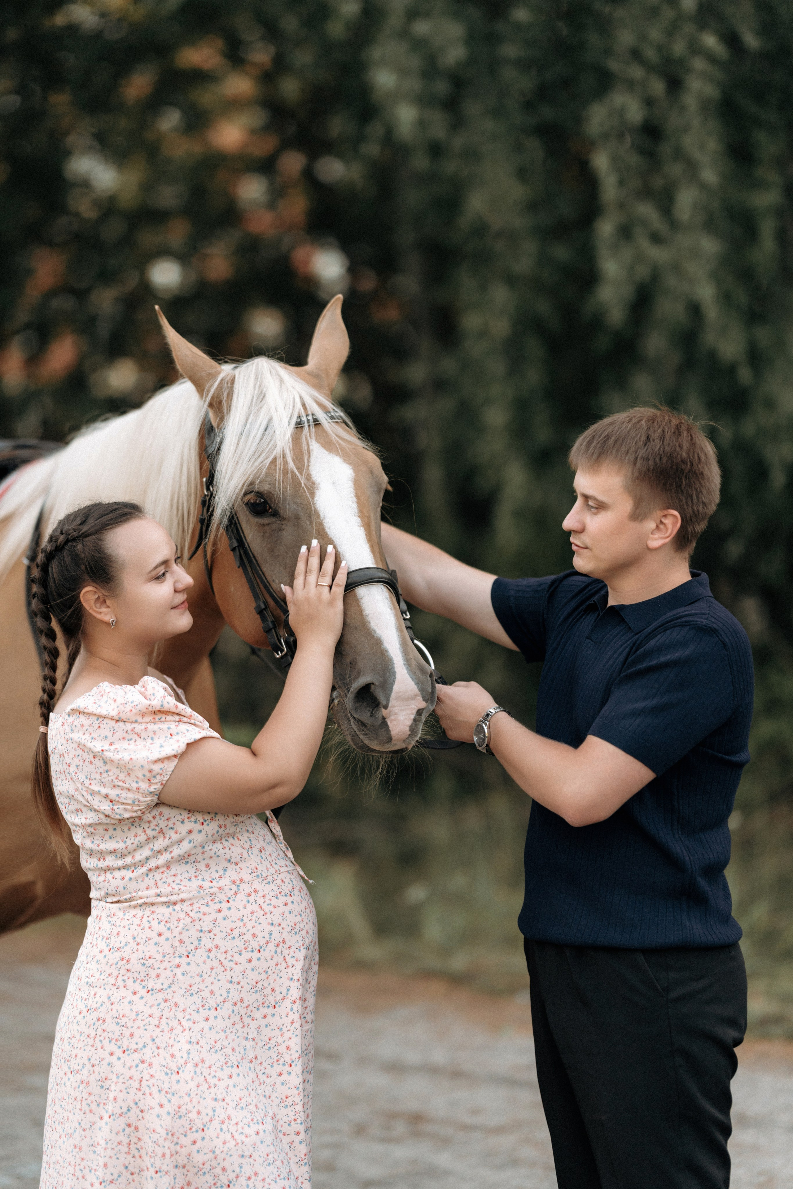 Фотосесиия с лошадью. Семейный и свадебный фотограф в Ульяновске Арина Авдеева