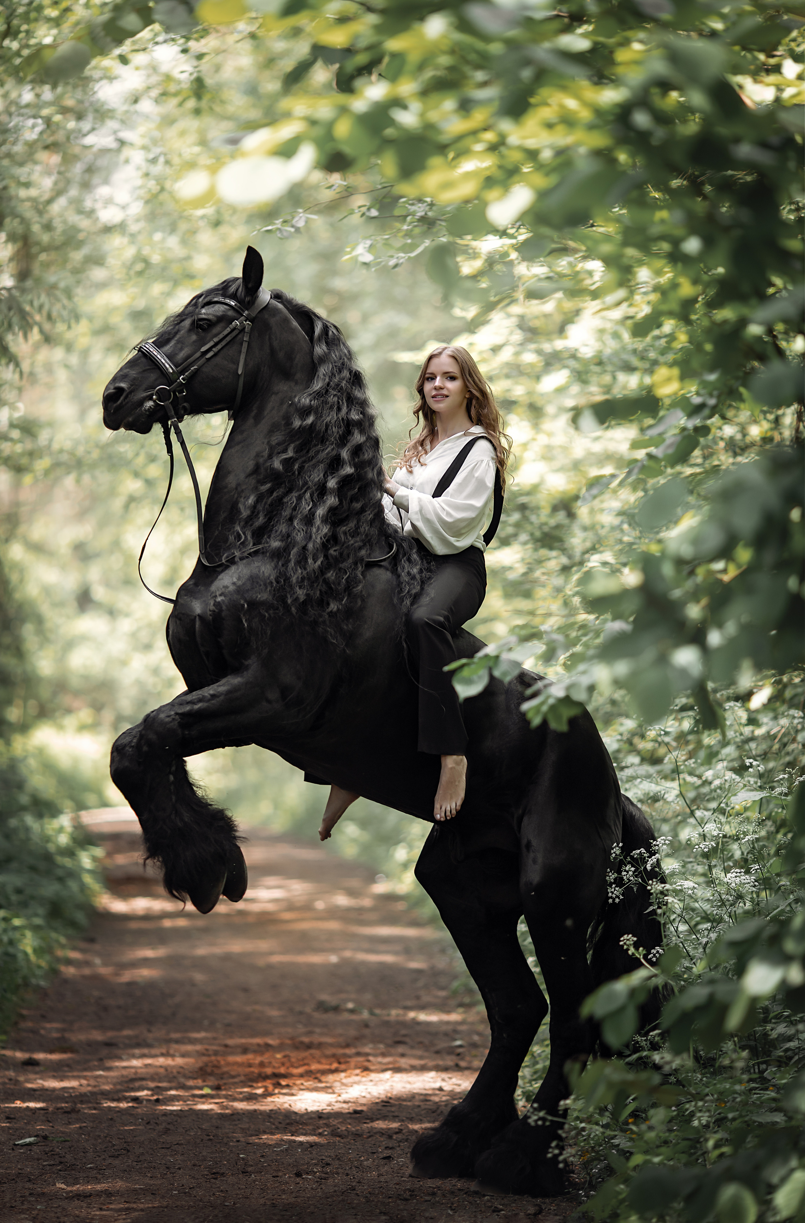 Фотосессия с лошадью. Арт фотограф в Минске Анастасия Корбут