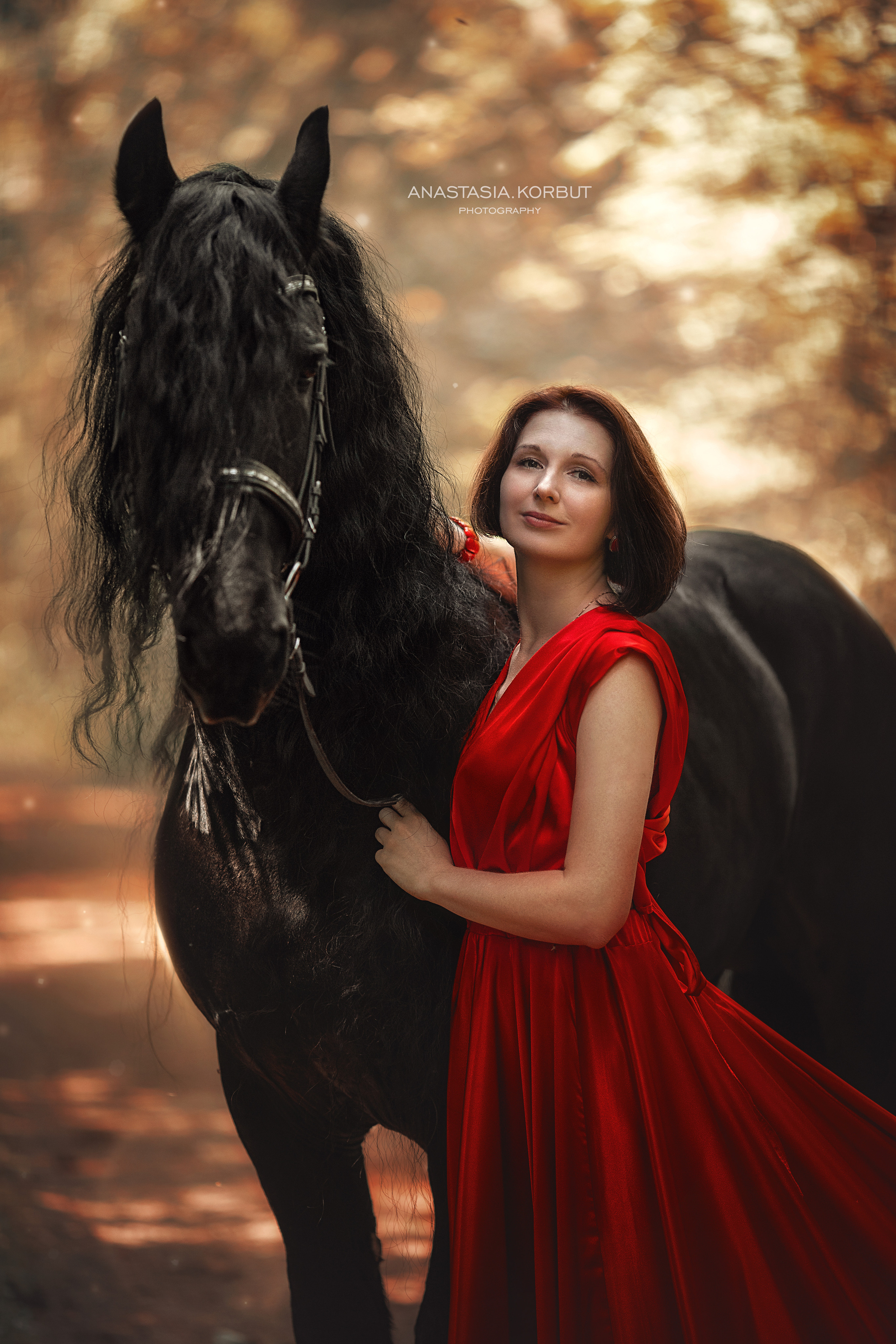 Фотосессия с лошадью. Арт фотограф в Минске Анастасия Корбут