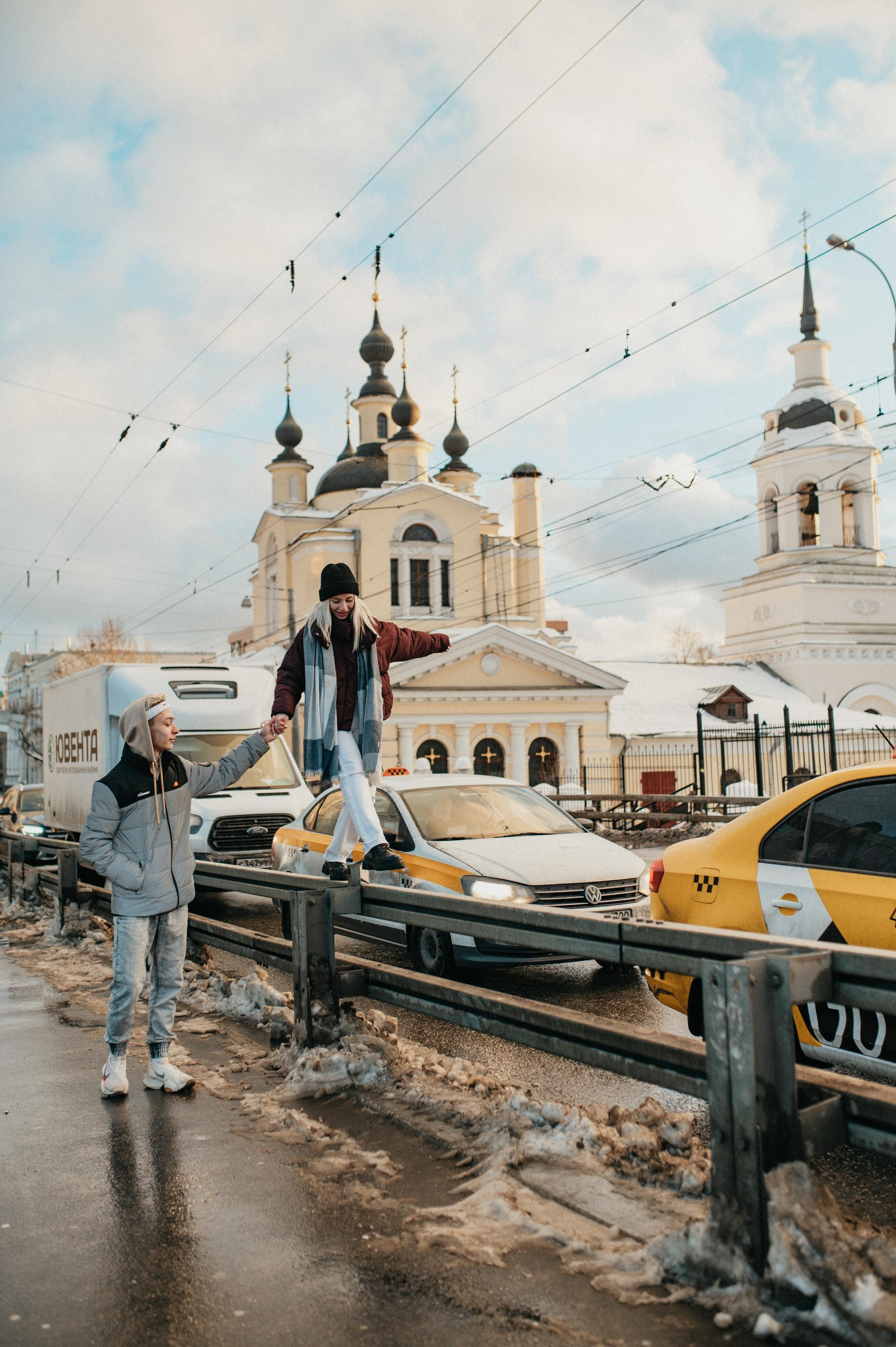 Прогулка. Свадебный фотограф в Москве Юлия Лисой