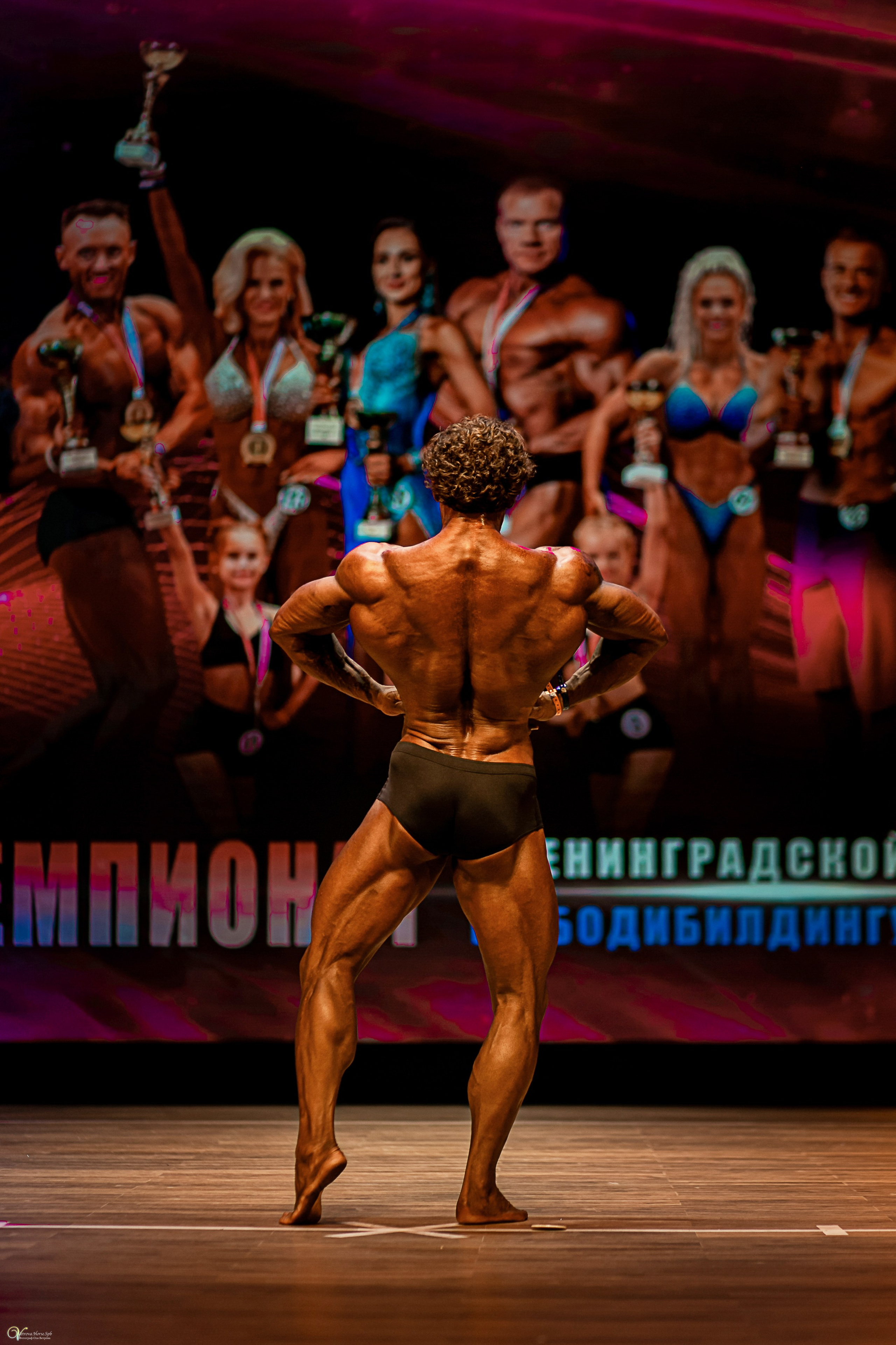 Съемка чемпионата по бодибилдингу. Фотограф женский и мужской портрет Санкт-Петербург