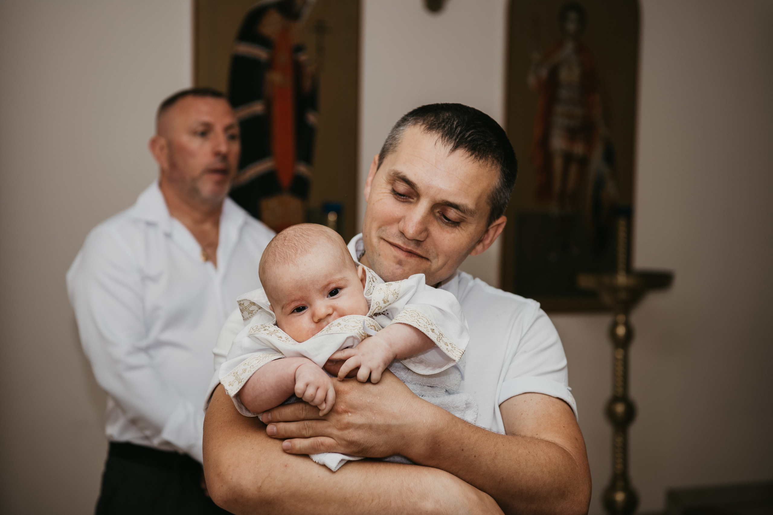 Крещение Евгения. Фотограф на выписку из роддома в Москве и МО