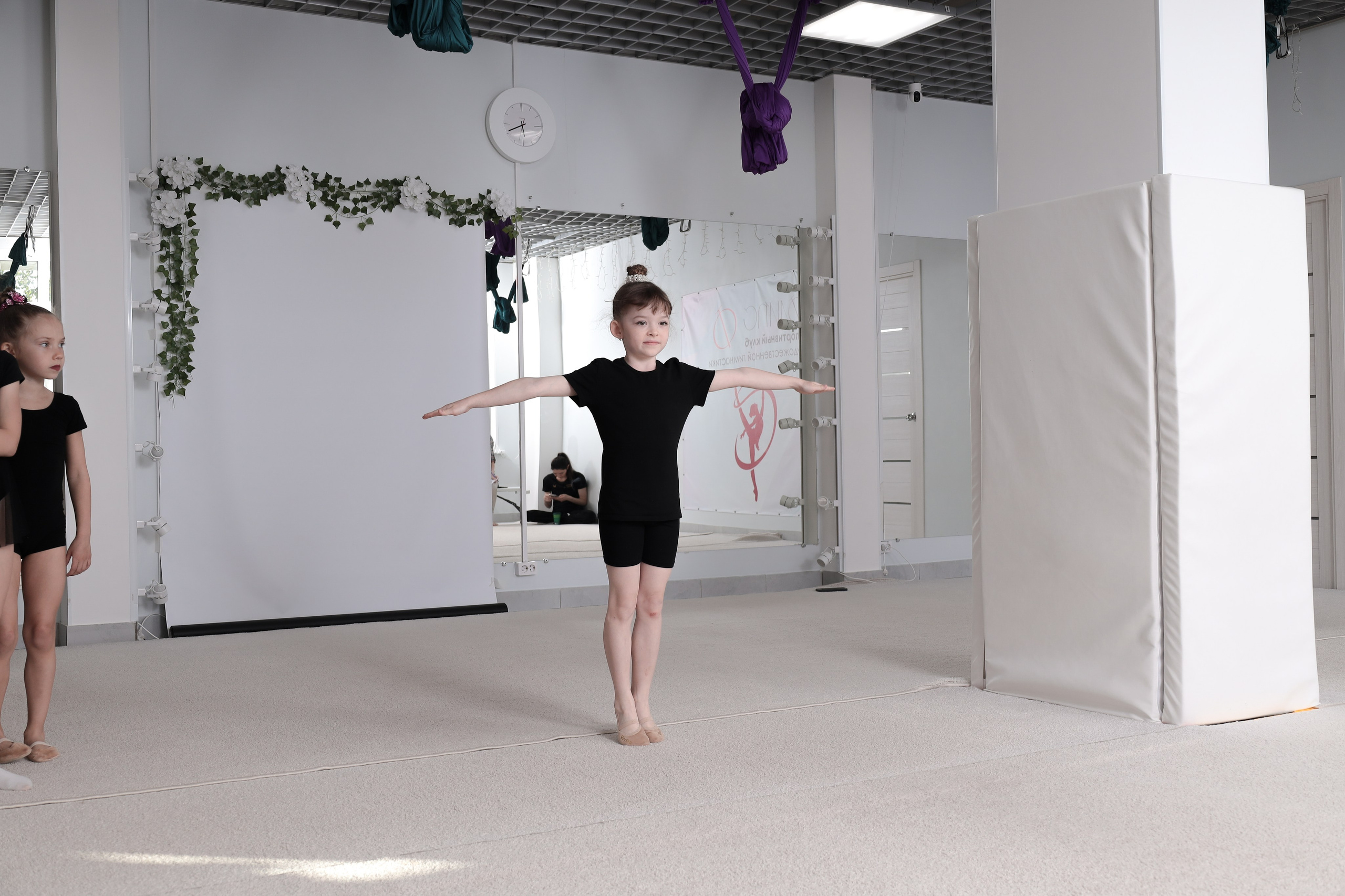 Открытый урок гимнастика. Фотограф Надршина Лилия