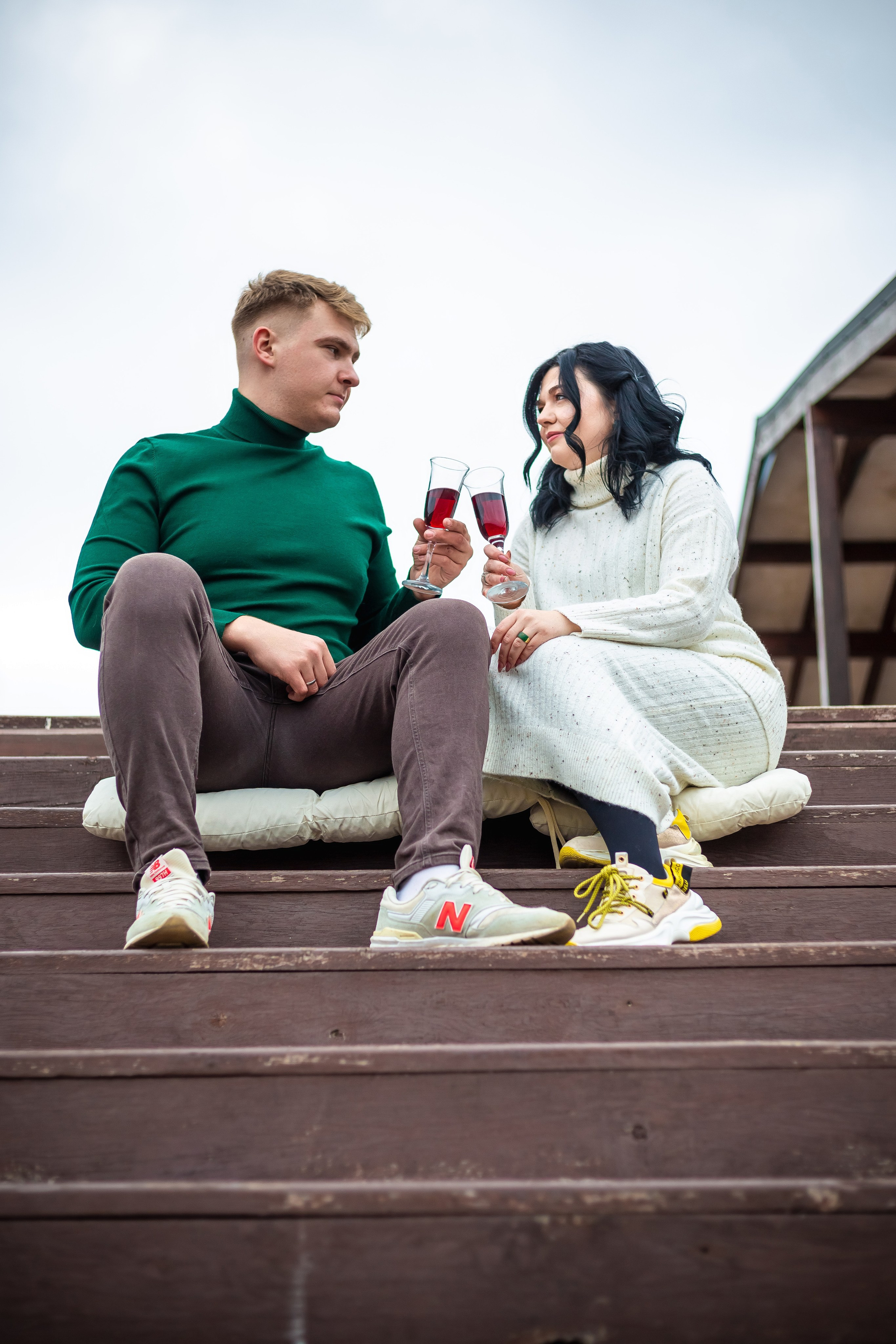 Денис и Анна — осенняя прогулка. Вера Соколова фотограф Воронеж