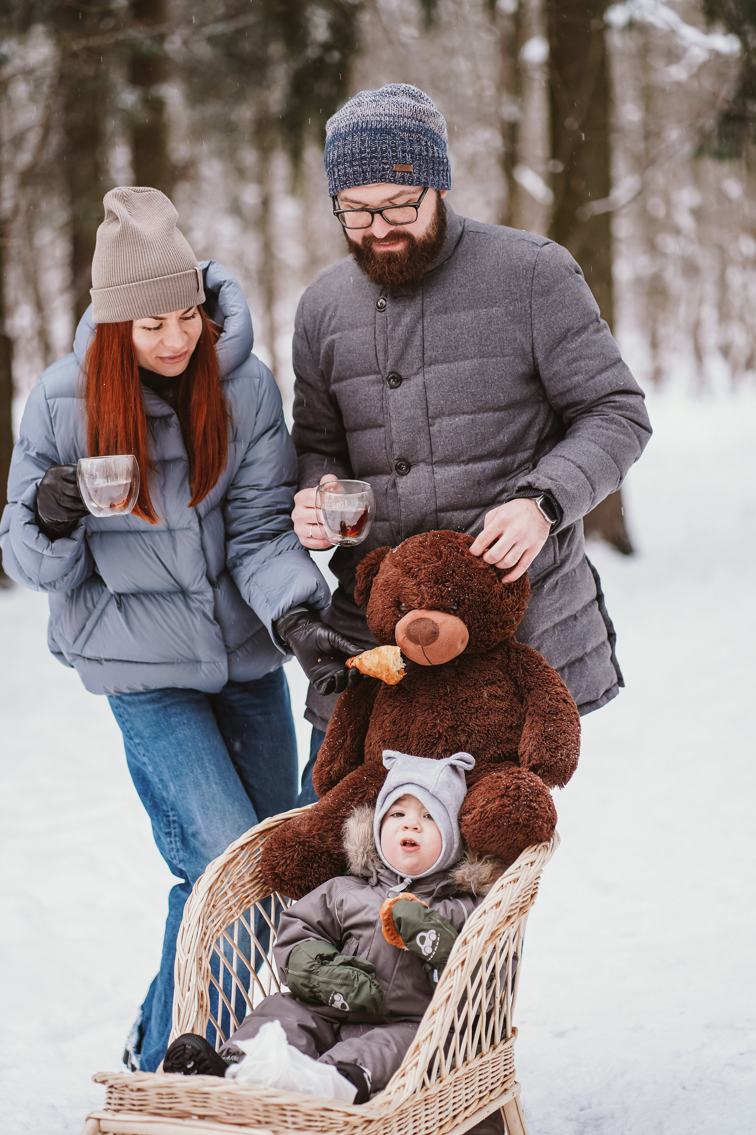 Лев с родителями. Семейный и детский фотограф в Москве (Тинао) Галкина Алевтина
