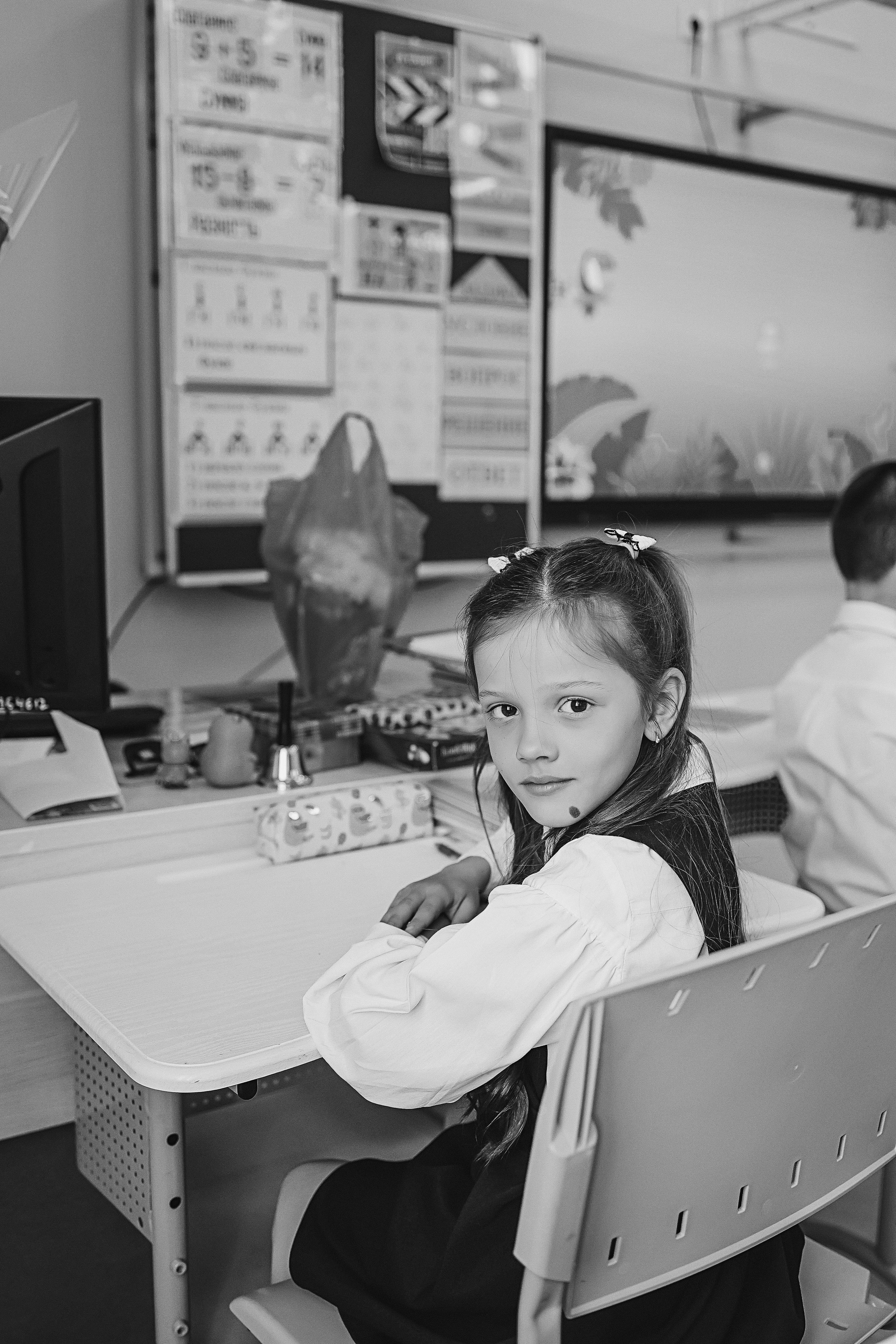 Один день в школе 1 класс. Семейный фотограф Тюмень, фотограф на роды Салмина Мария