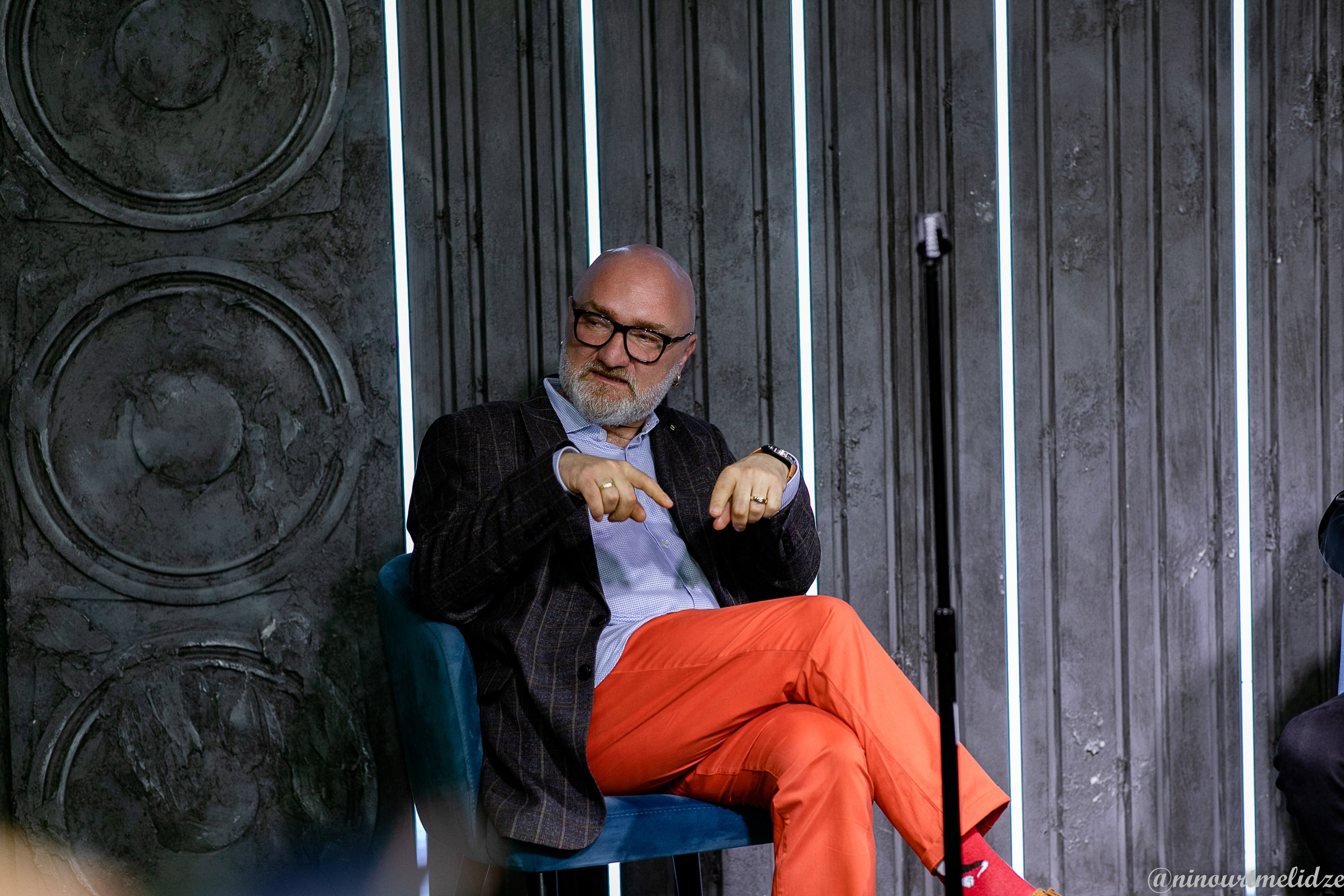 Пресс конференция Kevin Maccoy. Art photographer Nino