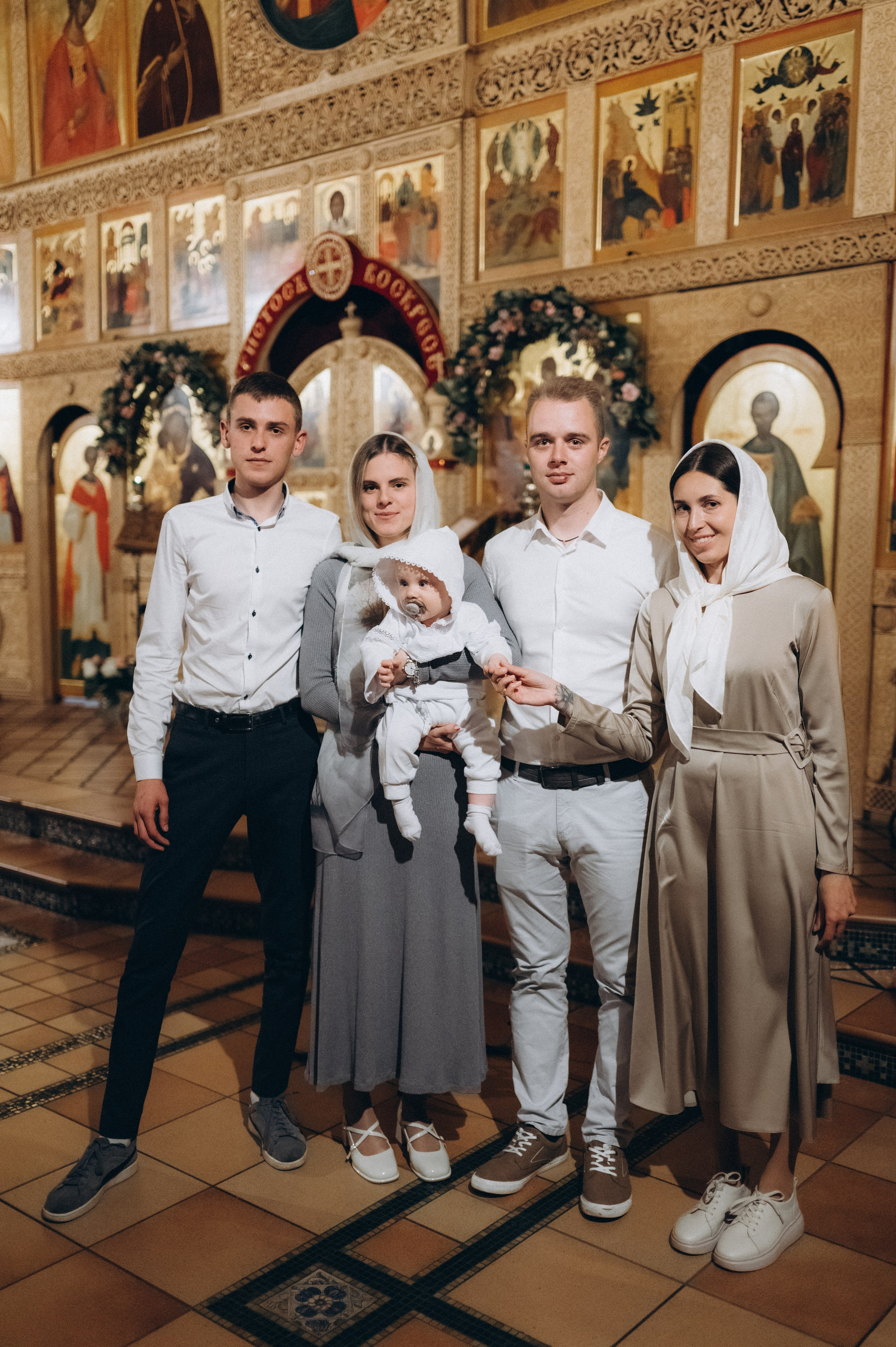 Крещение Макара. Семейный фотограф в Минске Дарья Дреко