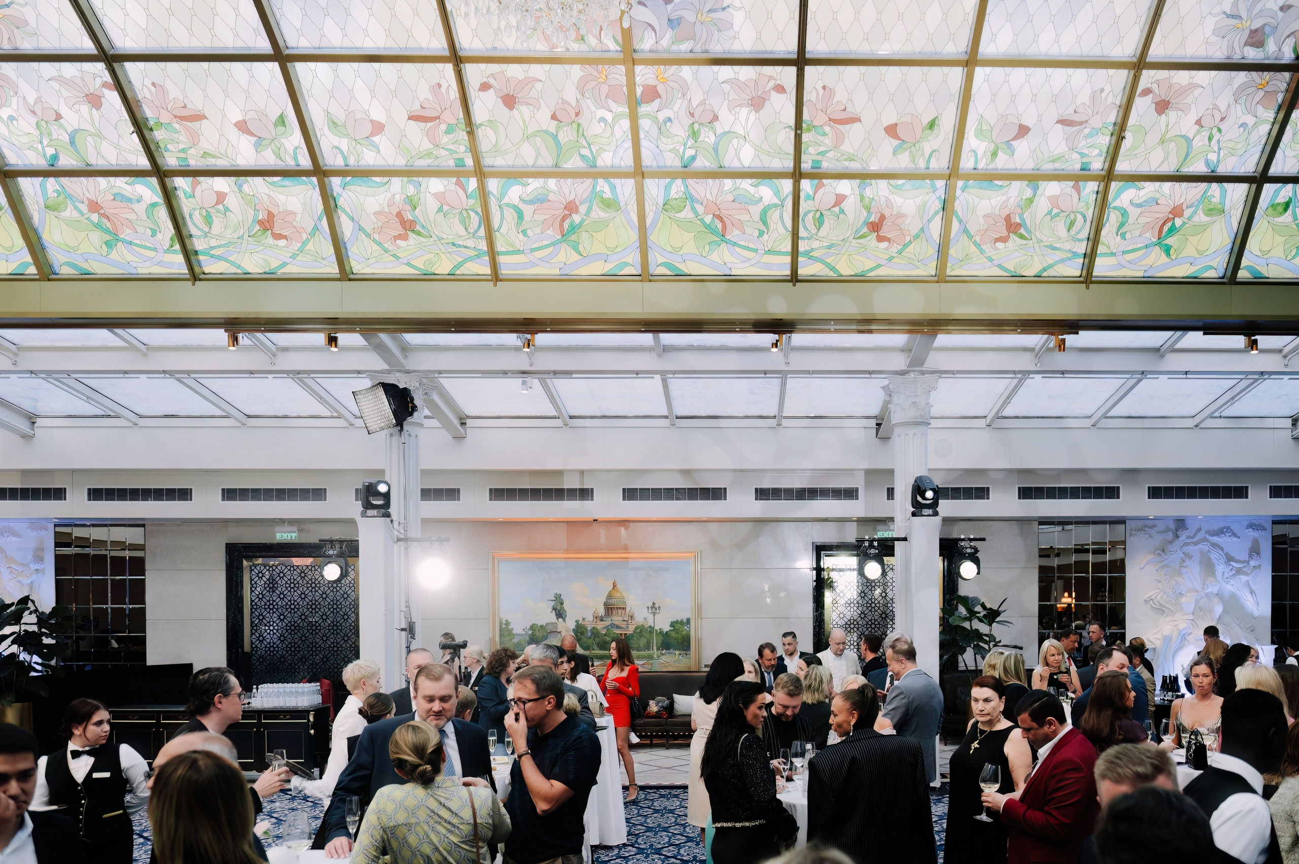 Ужин от правительства Москвы в Lotte отель. Коммерческий фотограф в Санкт-Петербурге Анна Кобзарь