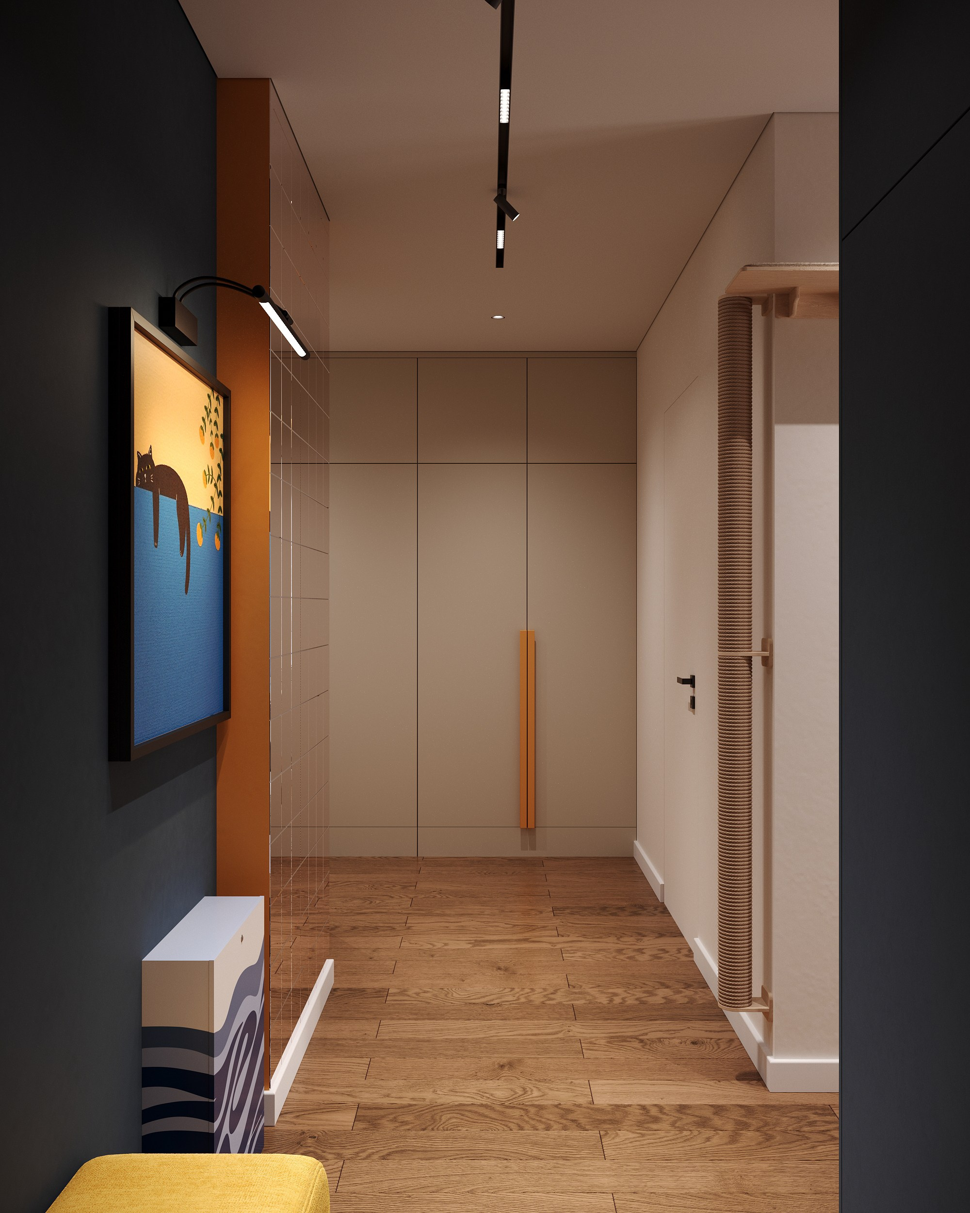 Дизайн двухкомнатной квартиры в ЖК Мой Ритм Казань. Архитектор-дизайнер в Казани