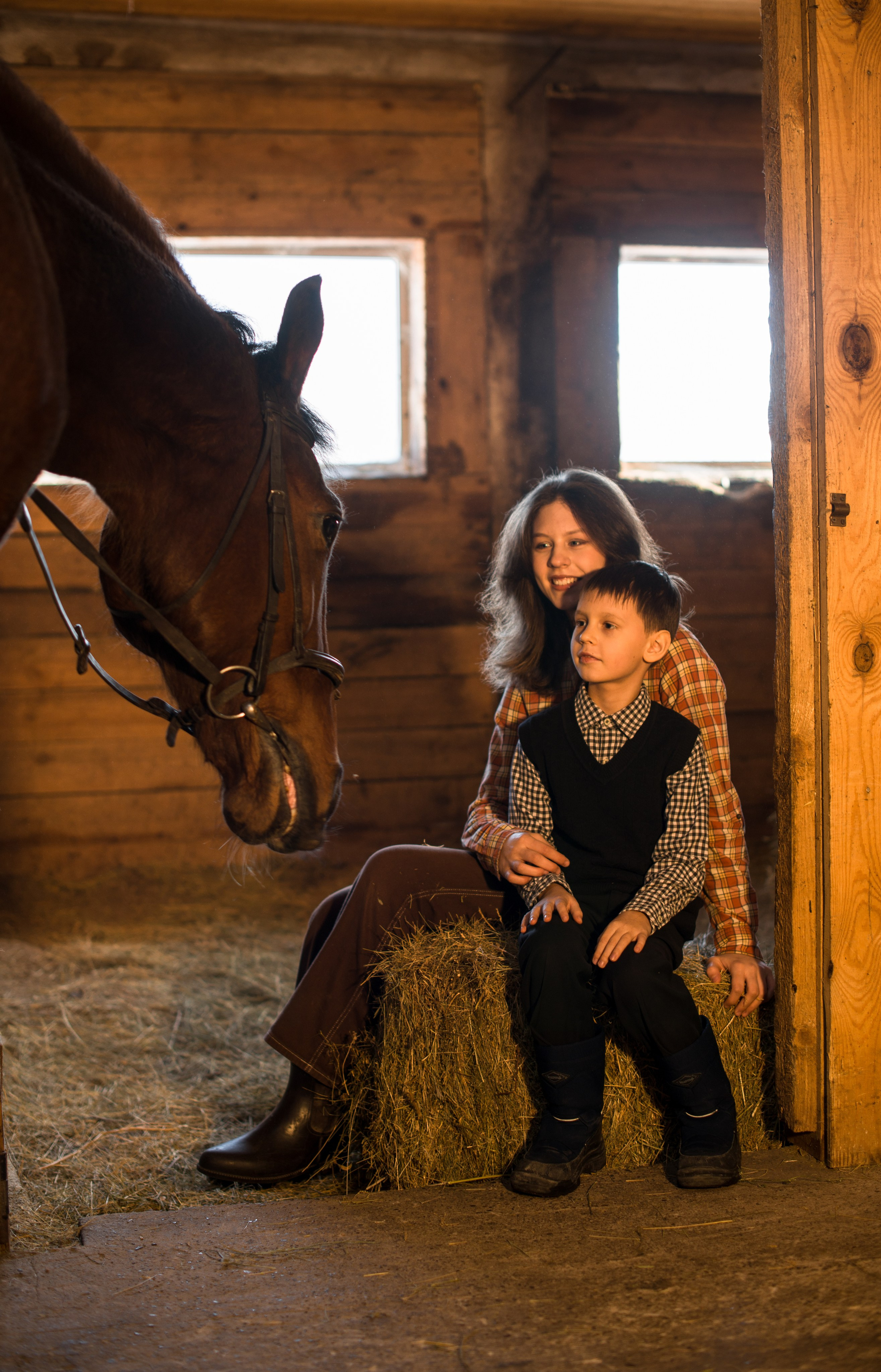 Дети и лошади. Конный фотограф в Саратове Юлия Иванова