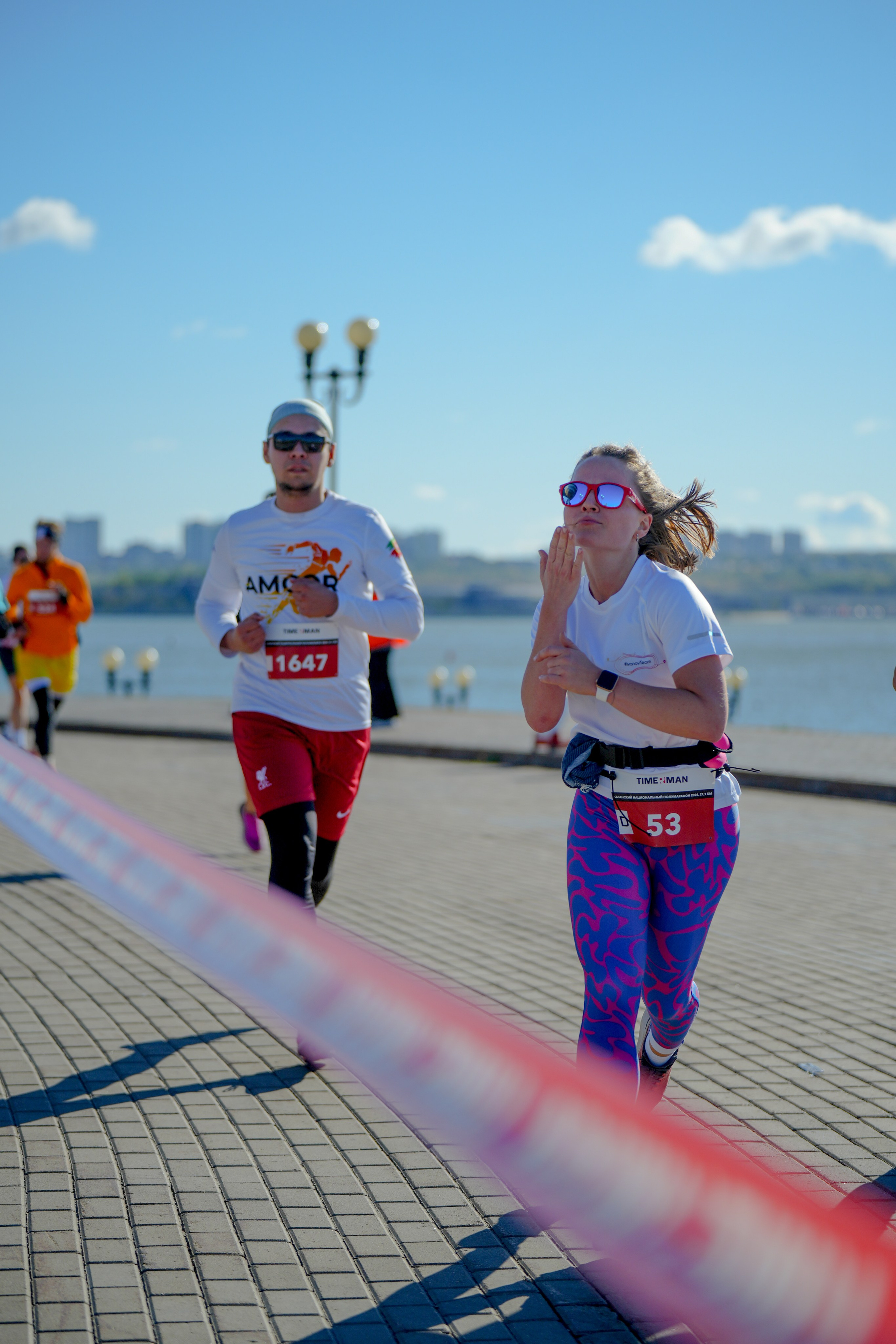 Спортивный репортаж Казанский полумарафон. Фотоким