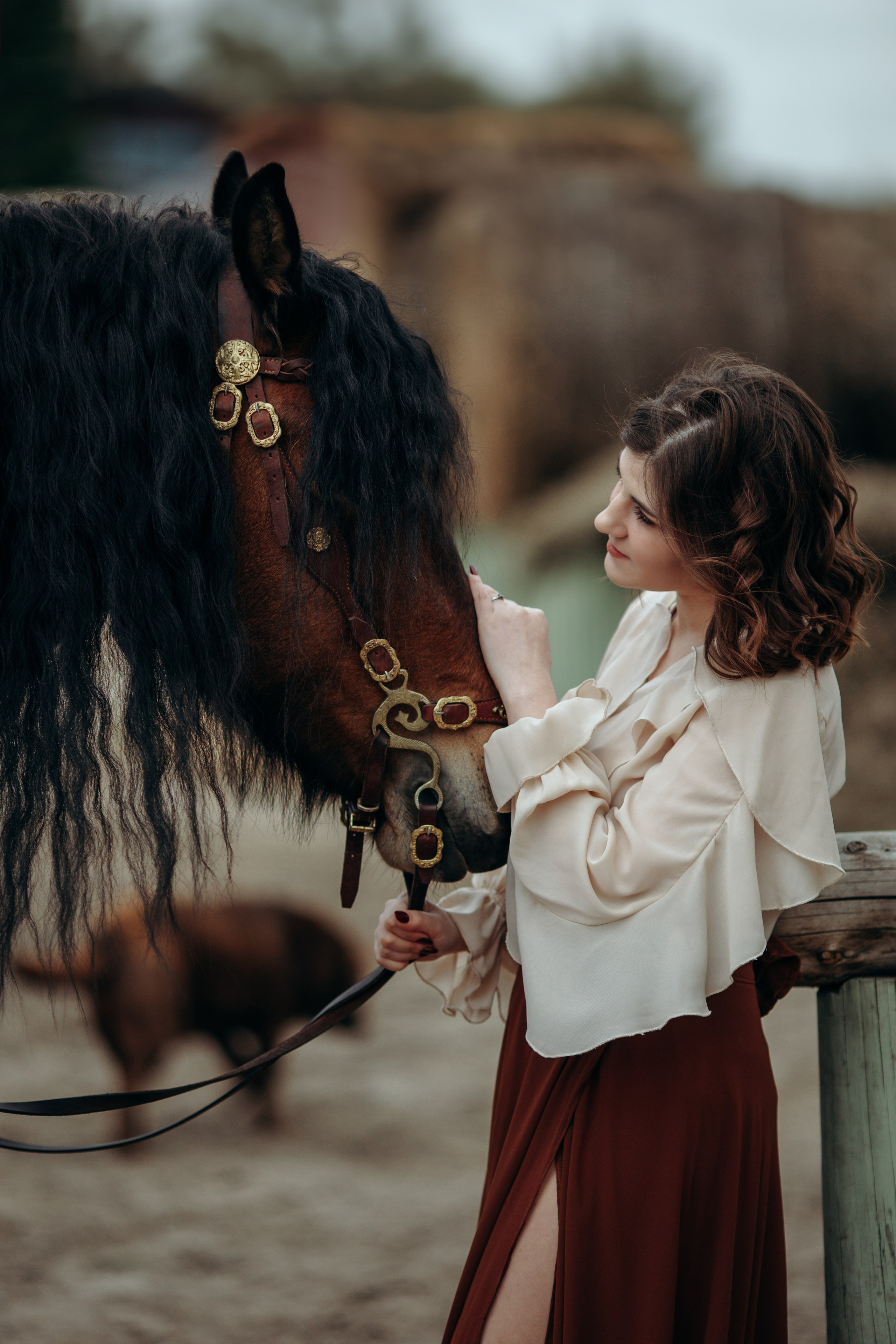 Евгения и Халветта. Анна Молчанова конный фотограф в Тюмени | фотосессии с лошадьми Тюмень