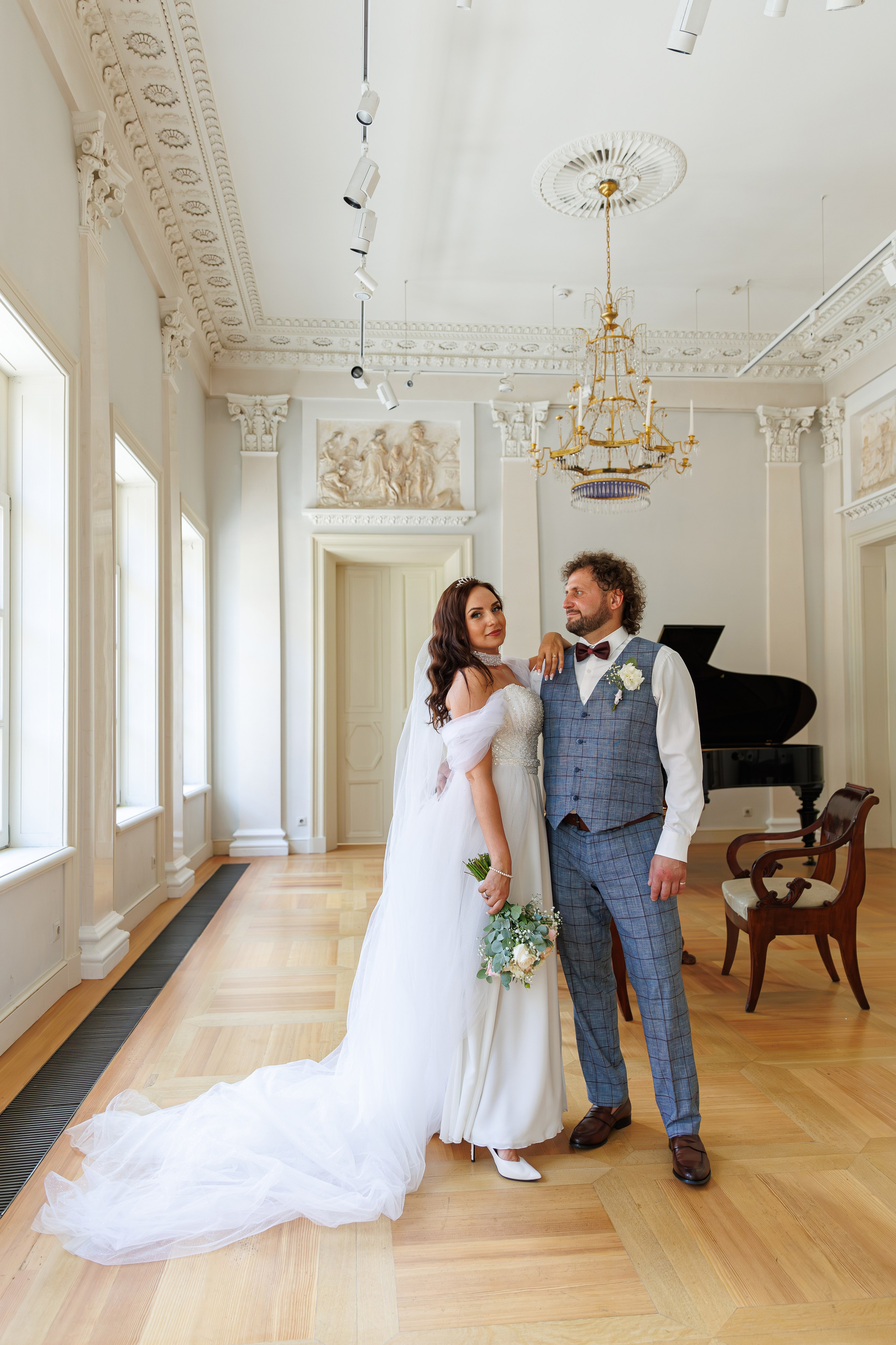 Регистрация брака в усадьбе Муравьевых-Апостолов. Свадебный фотограф Москва и МО Сергей Киржаев