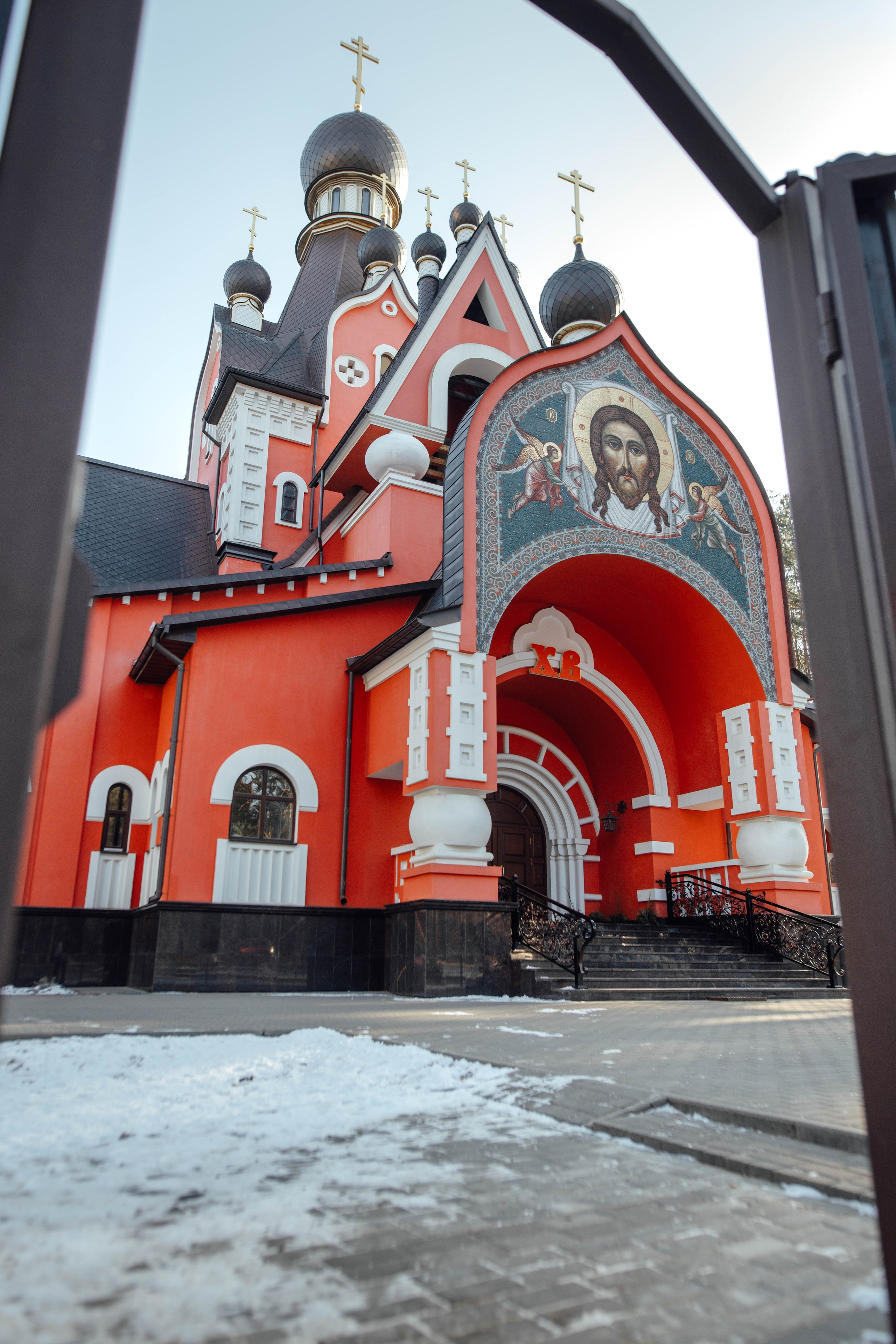 Таинство крещения Льва, храм Вознесения Господня, Ждановичи, февраль 2025