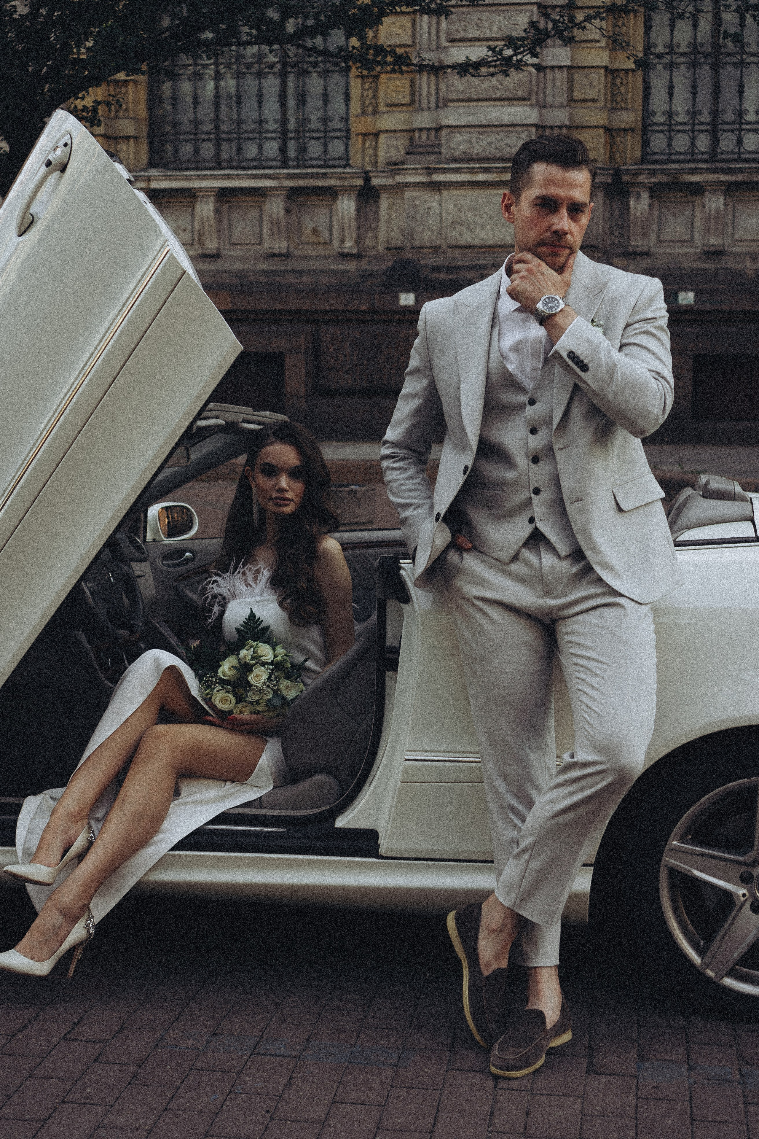 Свадебная сьемка у академии Штиглица. Профессиональный фотограф, Санкт-Петербург — Виктория Богомолова