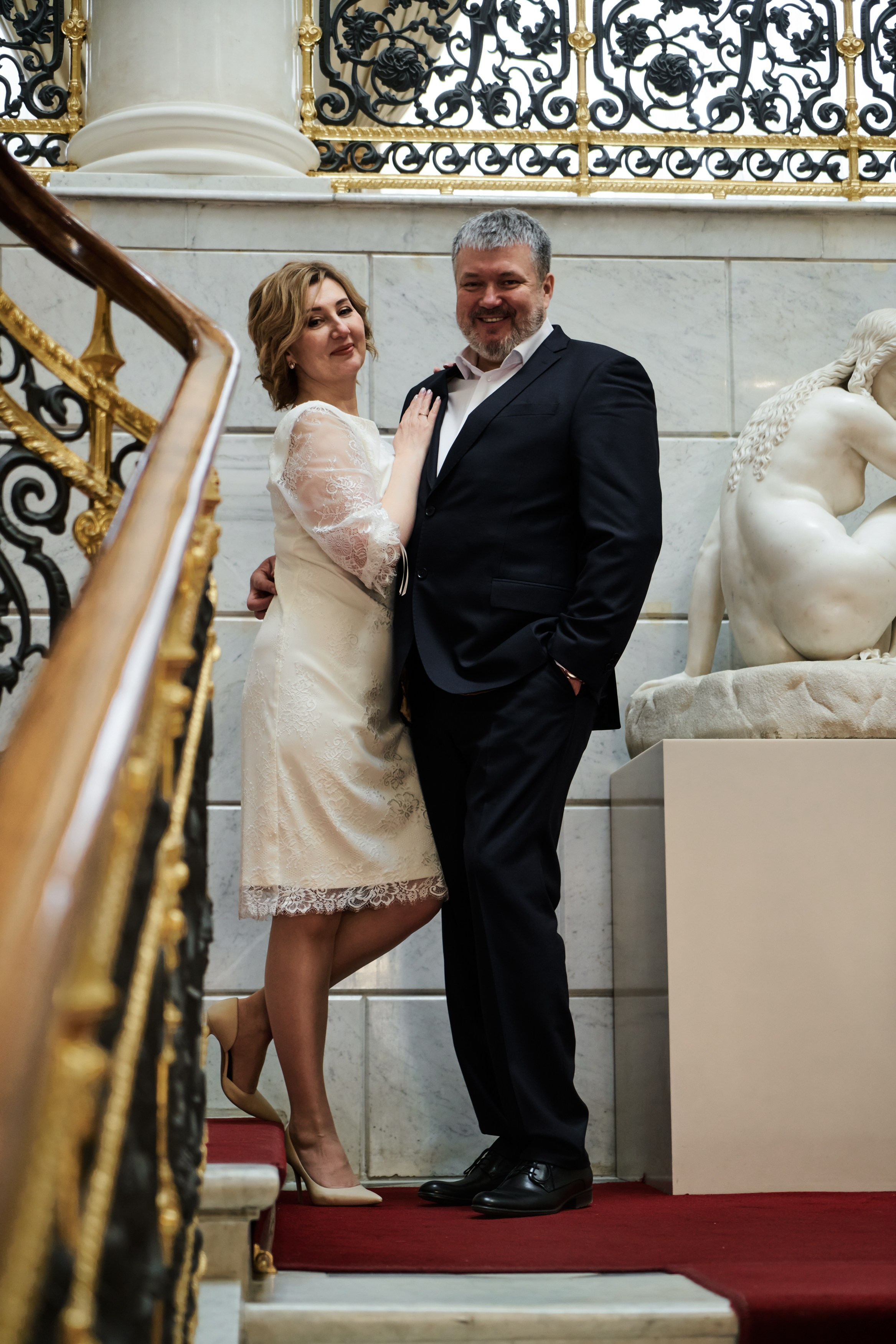 Взрослые пары. Элегантная камерная свадьба.Лариса и Геннадий. Свадебный, семейный и контент фотограф в Санкт- Петербурге Елена Грие