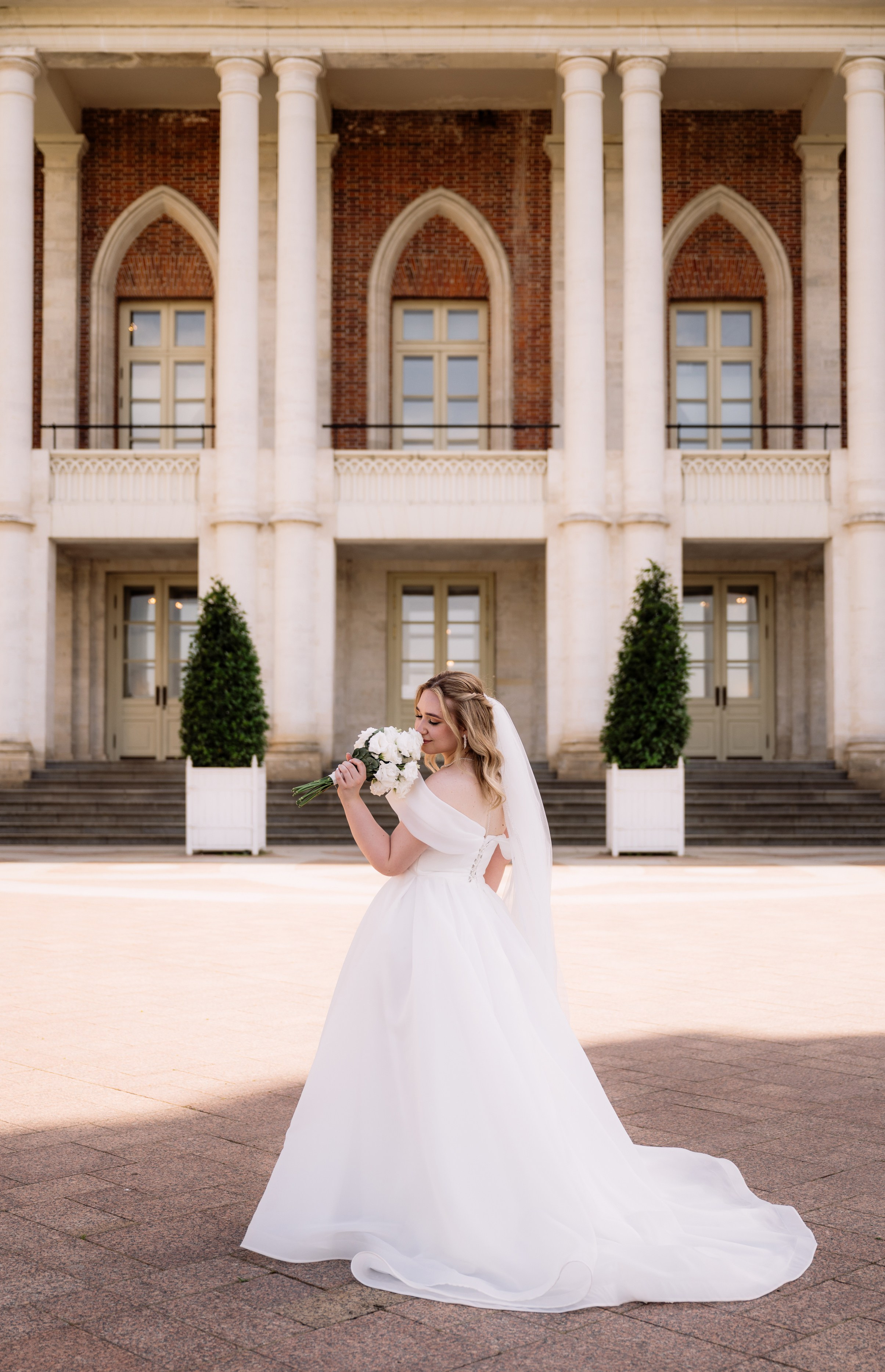 Свадебная прогулка в Царицино. Фотограф в Москве Алёна Степутенко