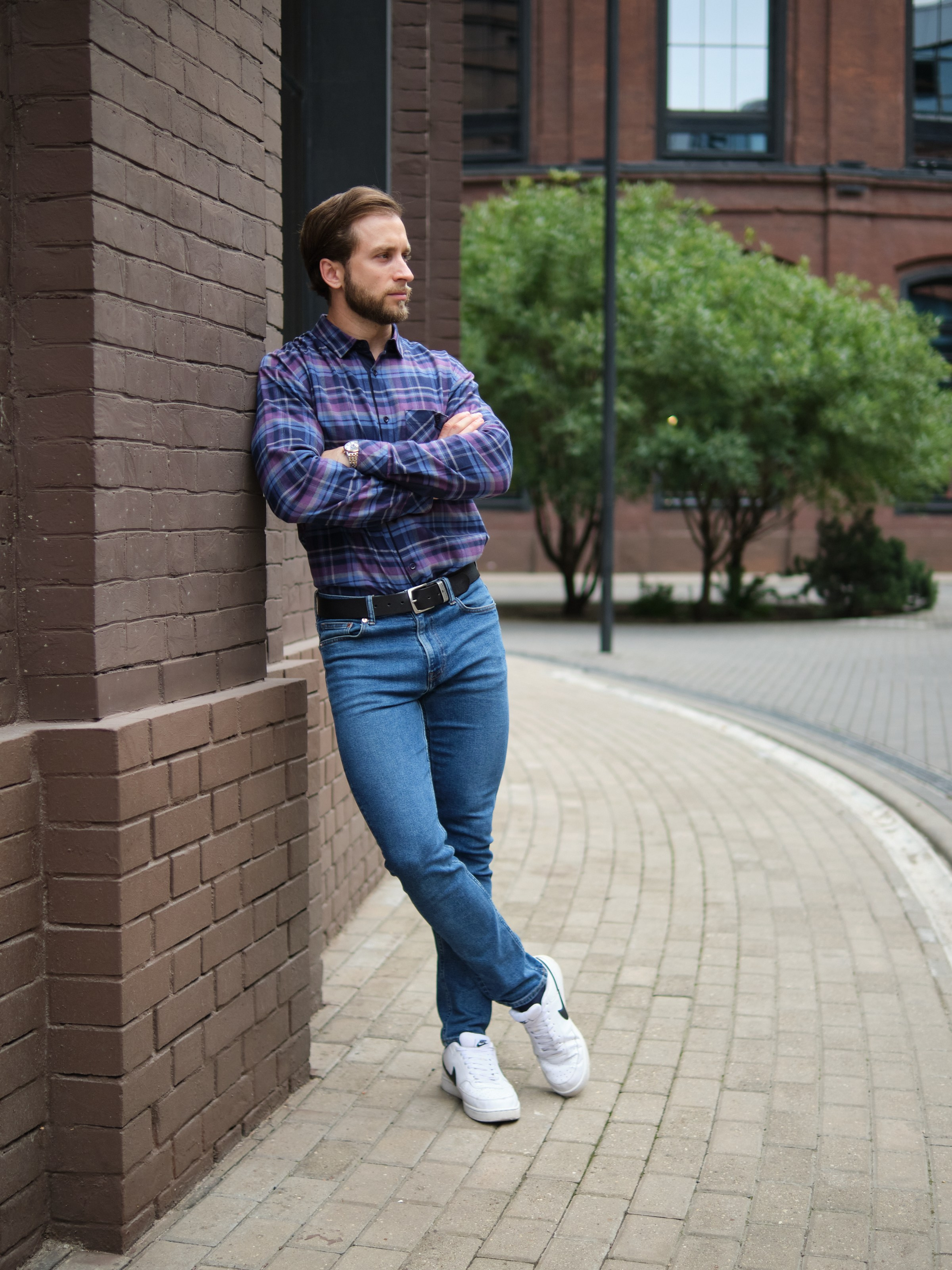 Съёмка для бренда мужской одежды