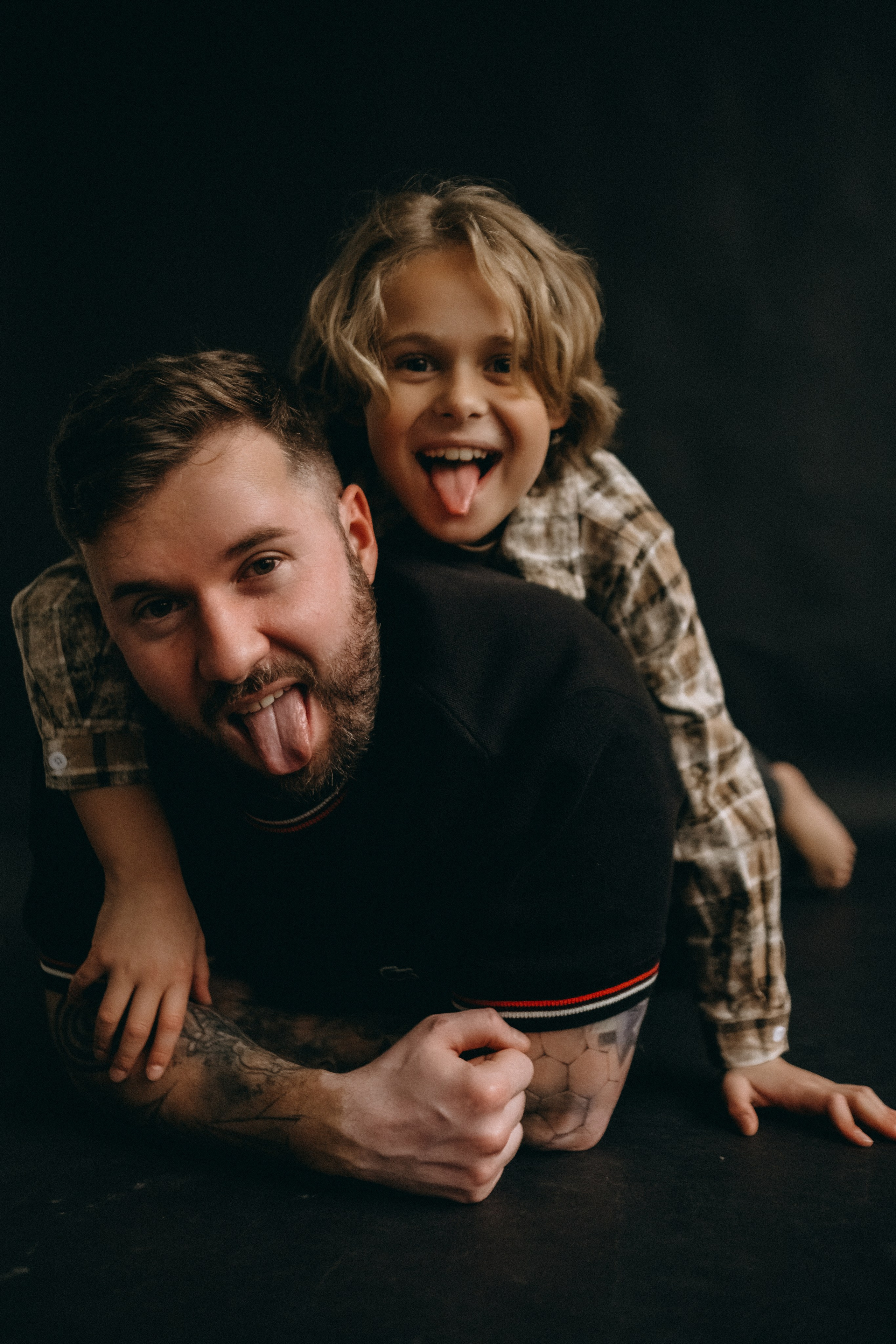 Папа и сын. Семейный фотограф в Санкт-Петербурге Дарья Косянчук